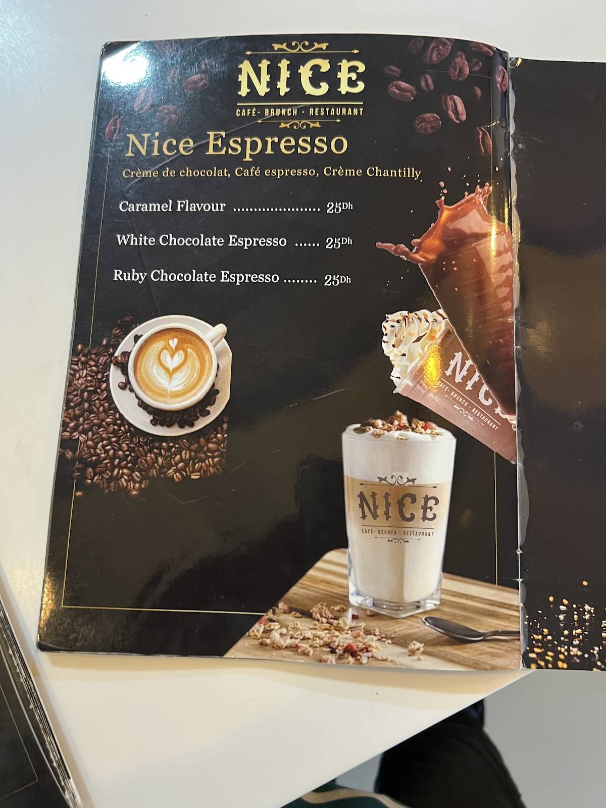 Menu de Tacos de Nice (Agdal)