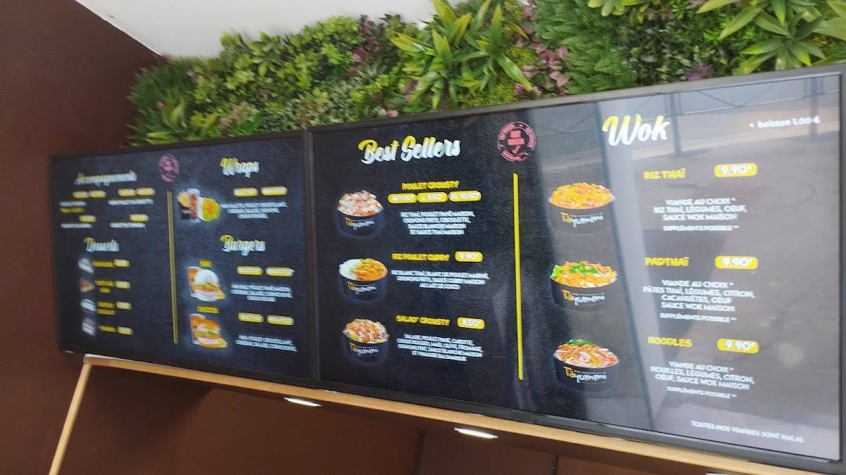 Menu de Tayummi