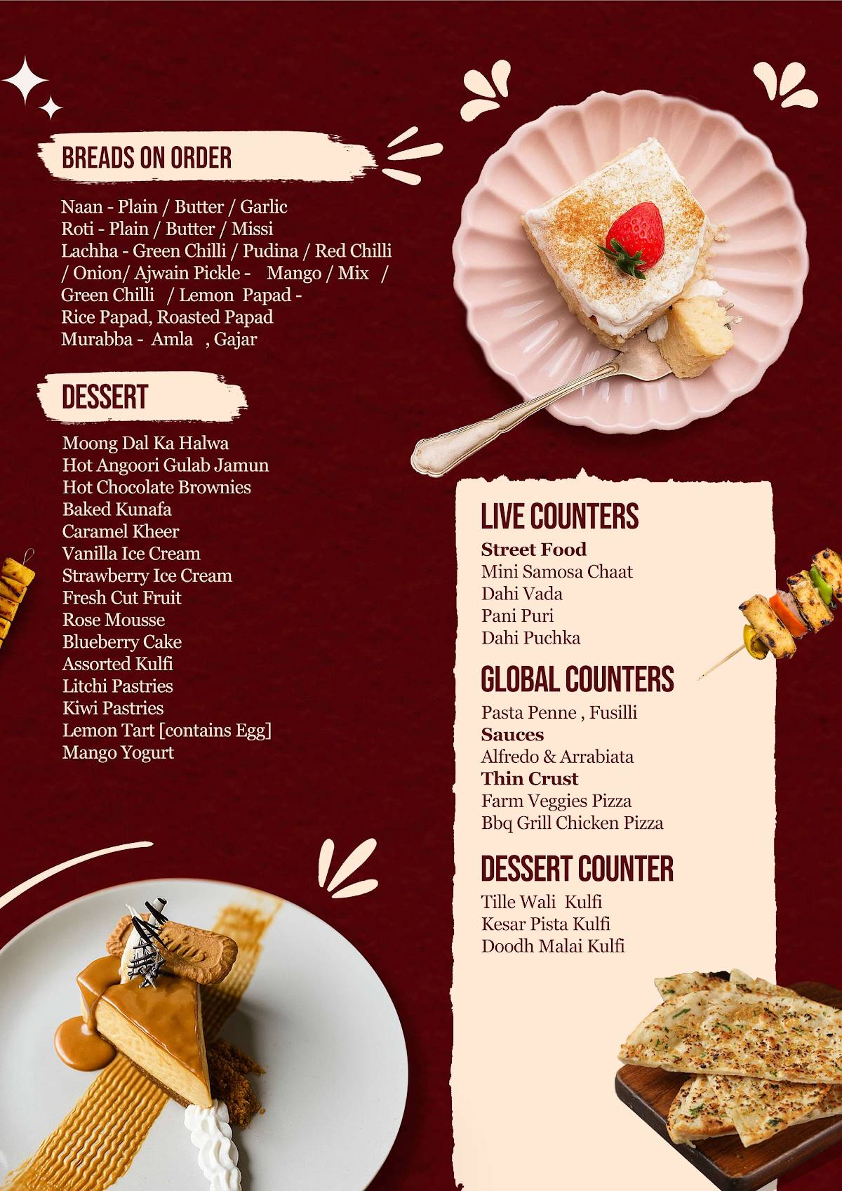 Themis Barbecue House, Ambala menu