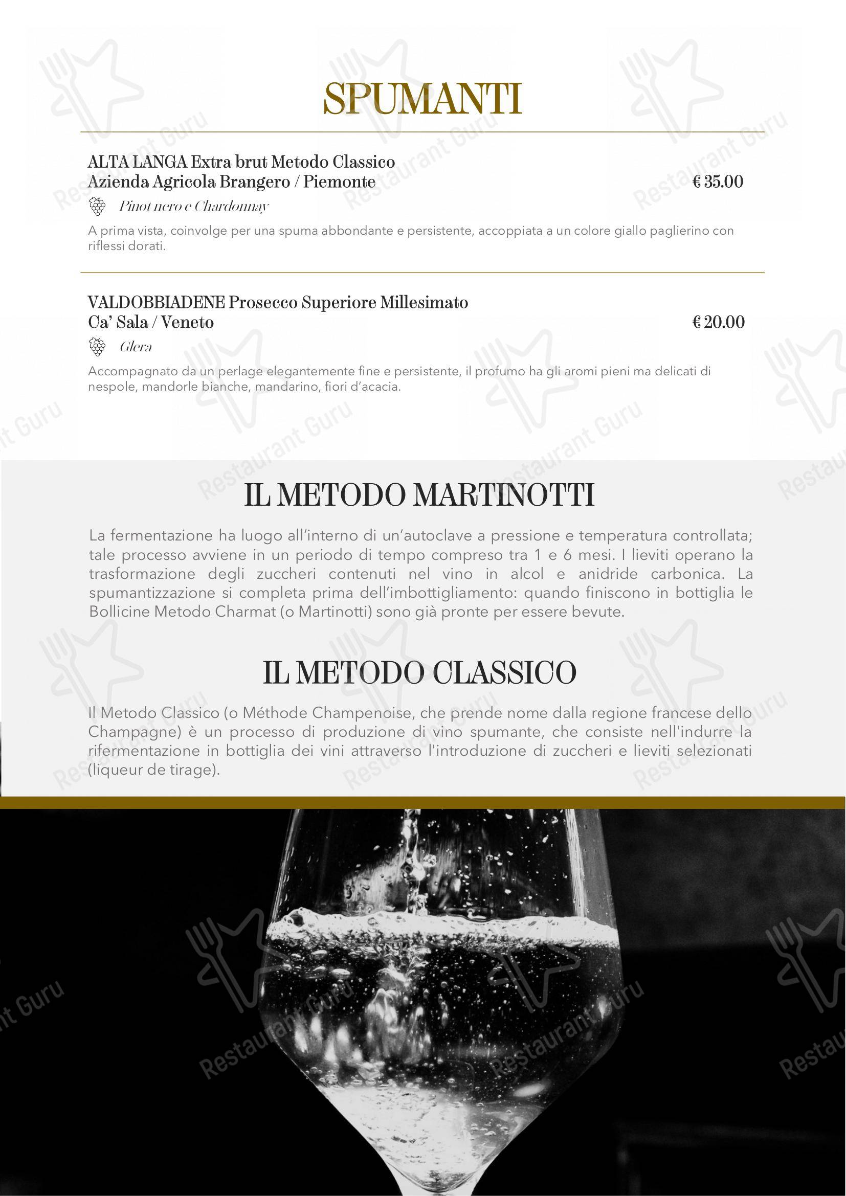 Menu di Trattoria La Rava e La Fava - Menu