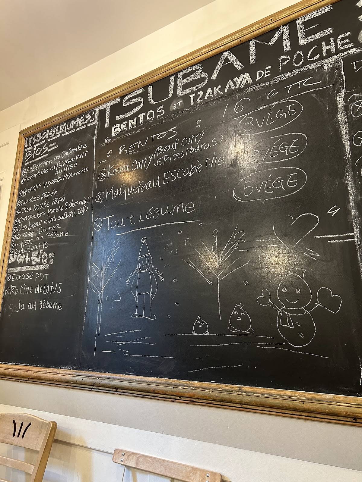 Menu de Tsubame