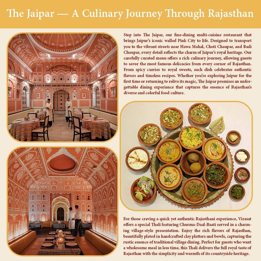 Virasat Heritage Restaurant menu