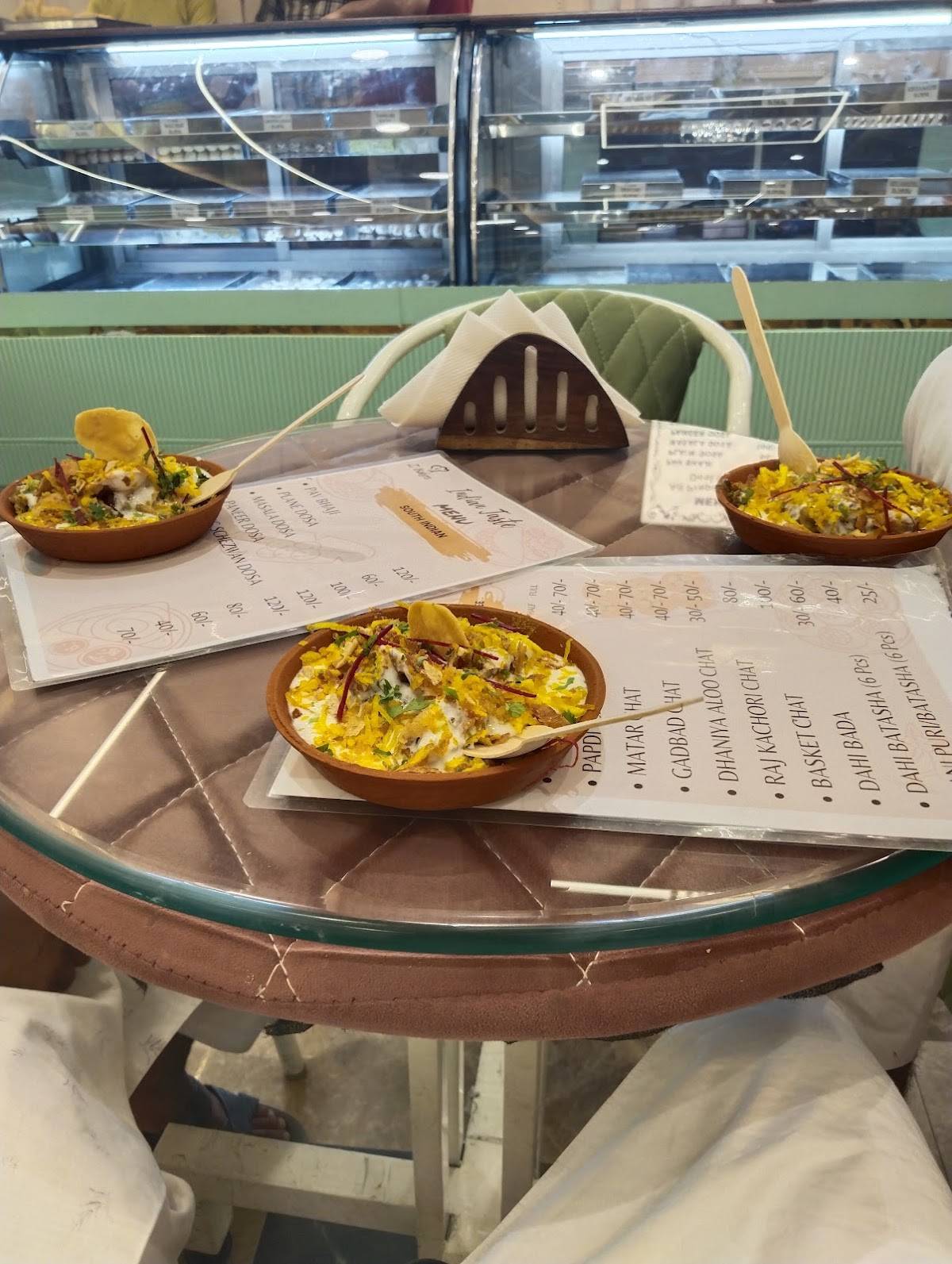 Z Bakers menu