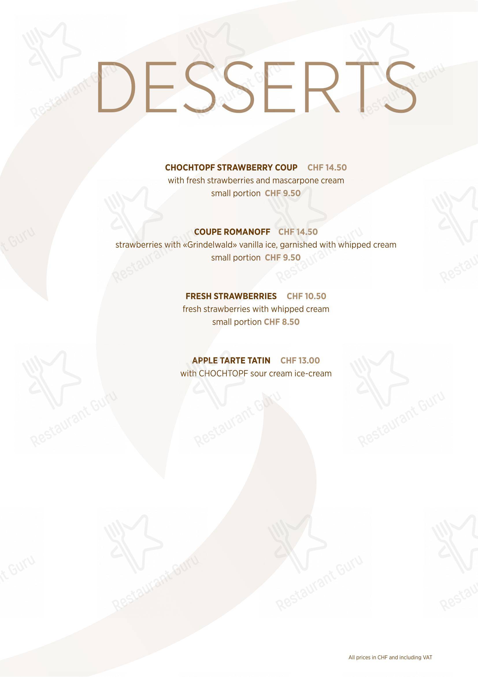 Детское per Restaurant zum CHOCHTOPF in Wilderswil