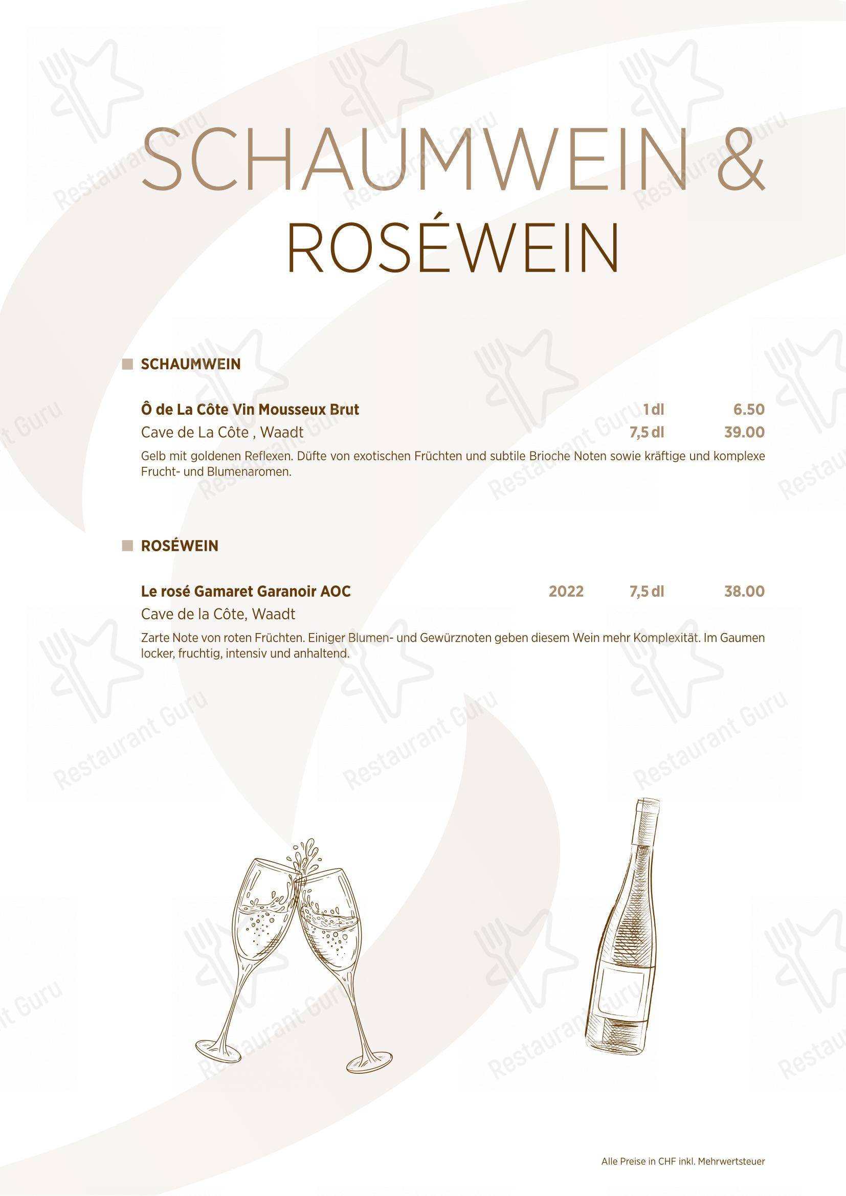 菜单 per Restaurant zum CHOCHTOPF ristorante