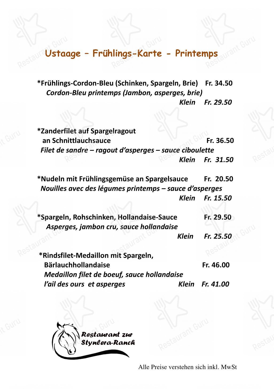 Детское per Restaurant zur Stynlera-Ranch in Düdingen