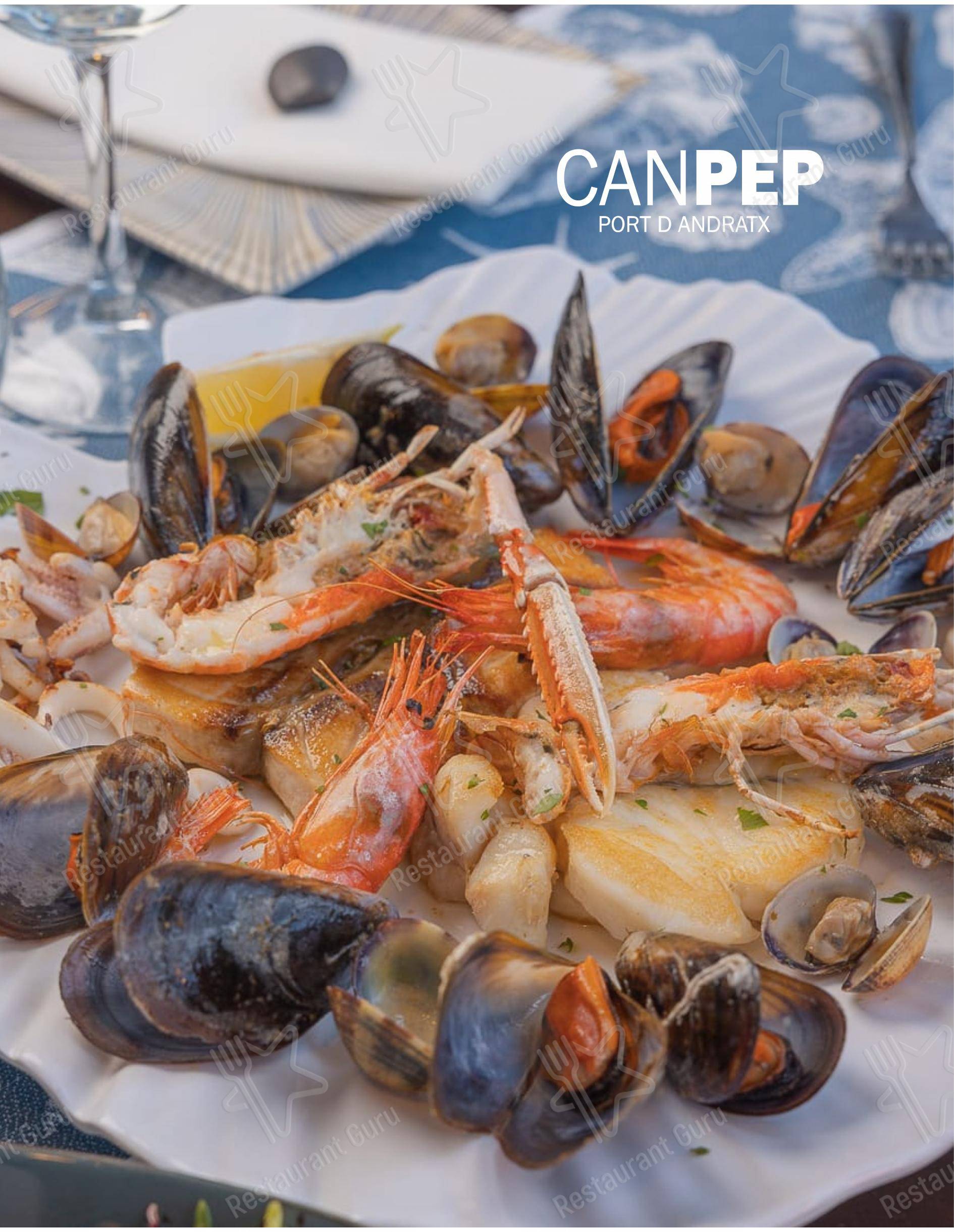 Carta de Restaurante Can Pep Puerto Andratx - Menu