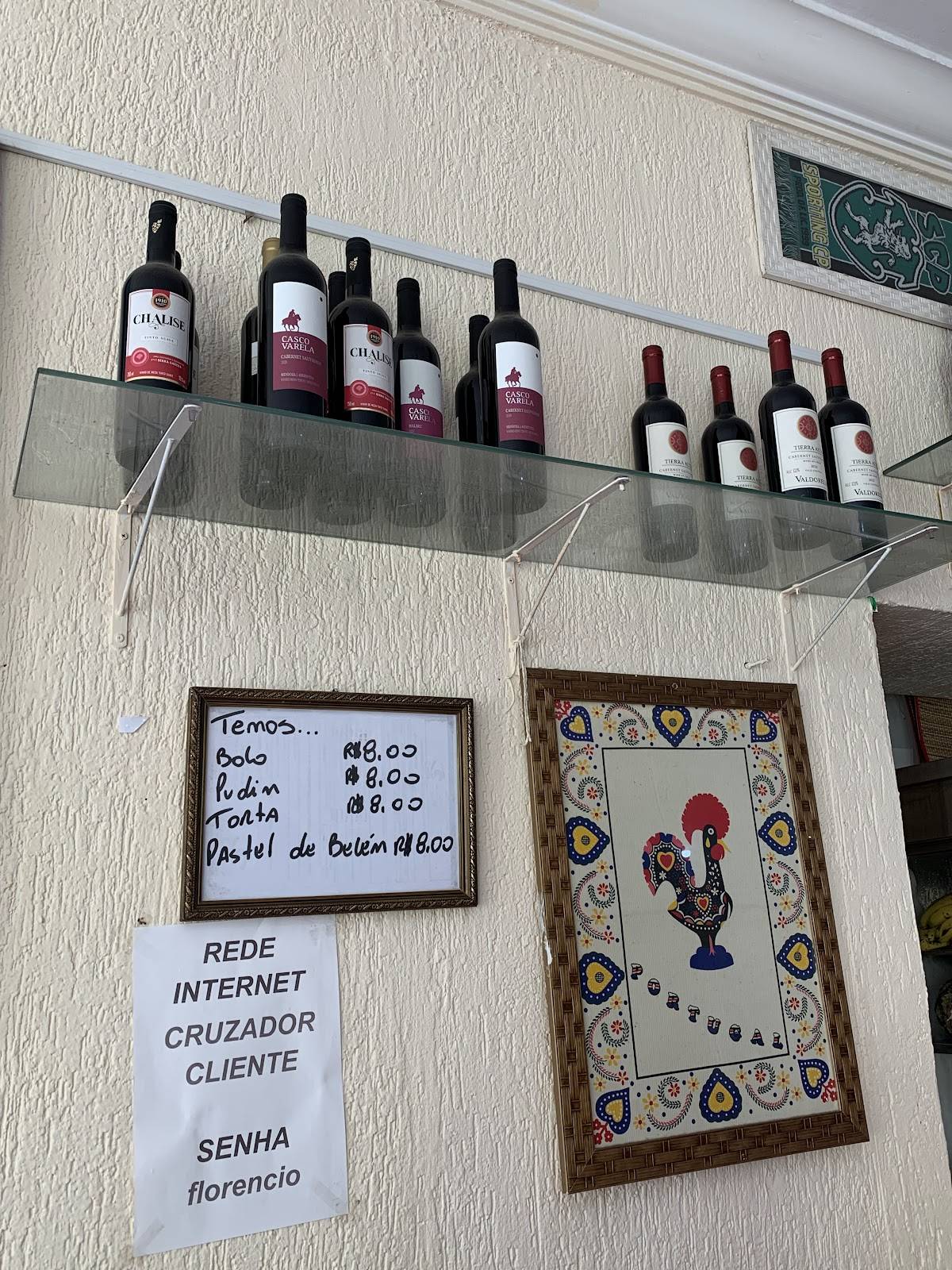 Restaurante Cruzador cardápio