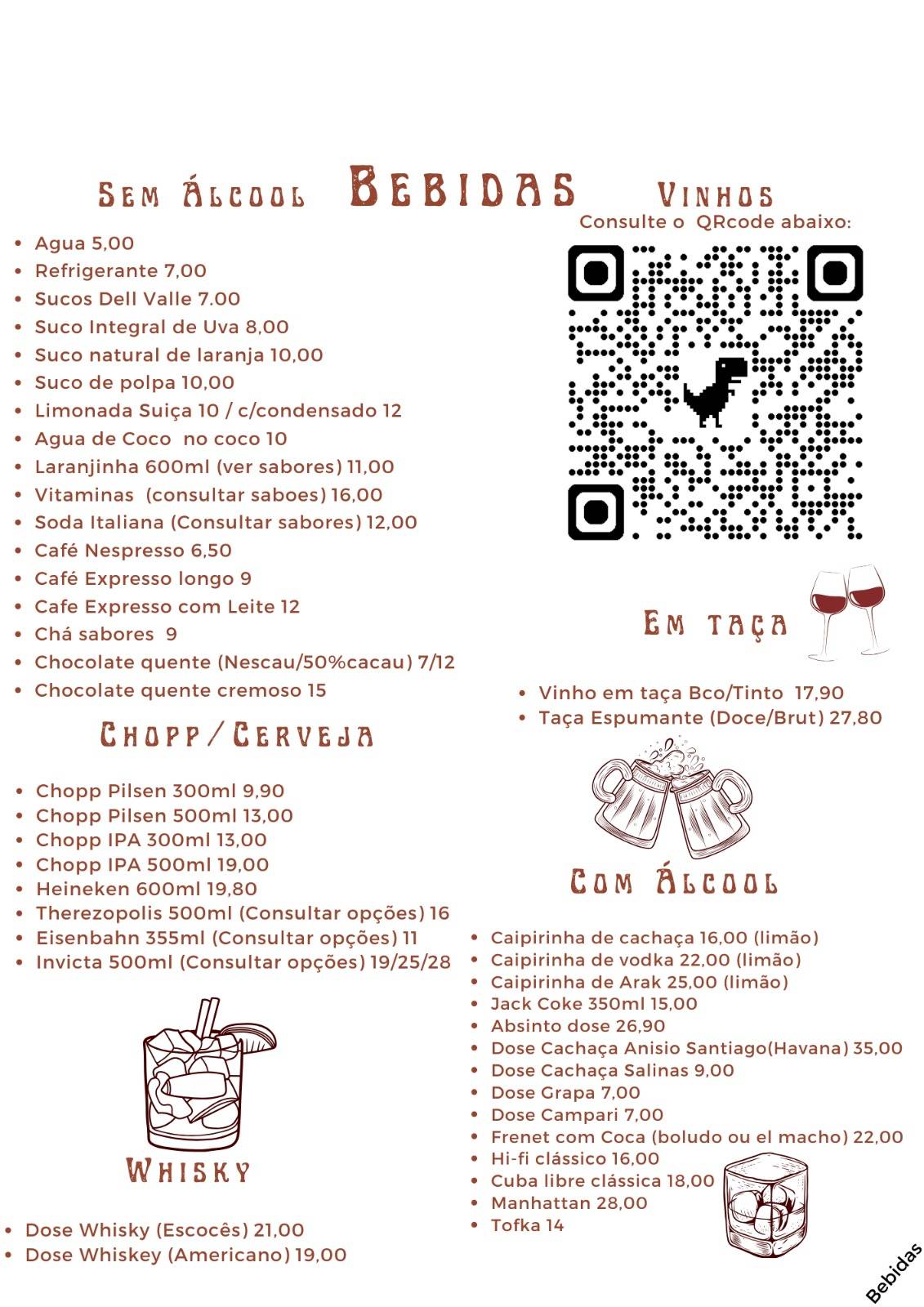 Restaurante Ofusion cardápio