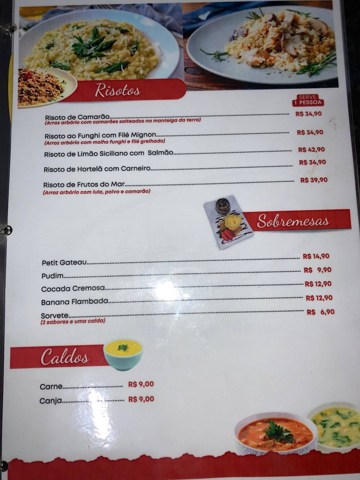 RESTAURANTE NOVO PALADARS - CRATEUS cardápio