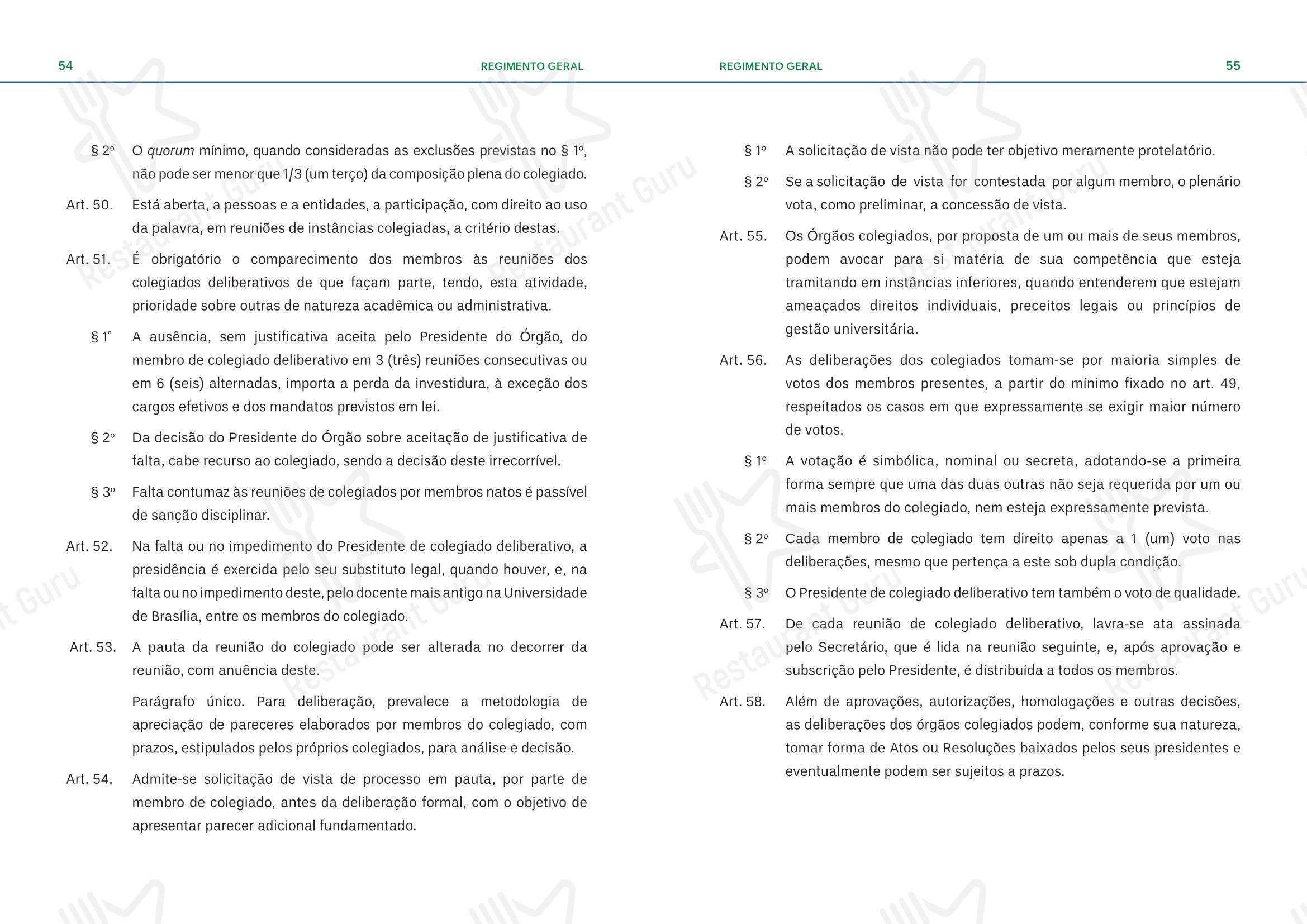 Restaurante Universitário - RU ISM GOMES DE MATTOS menu - Коктейльная карта