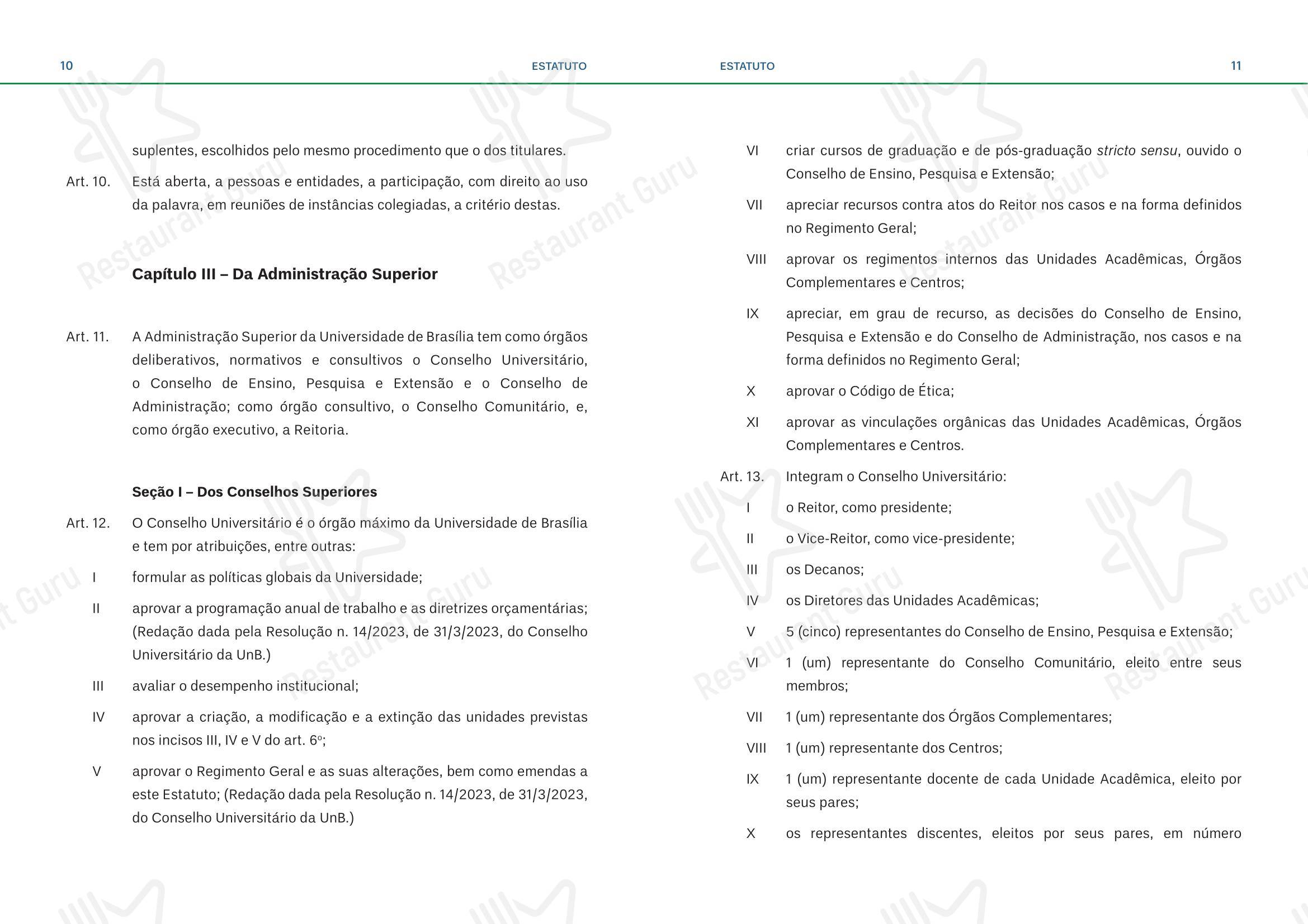 Restaurante Universitário - RU ISM GOMES DE MATTOS menu - Коктейльная карта