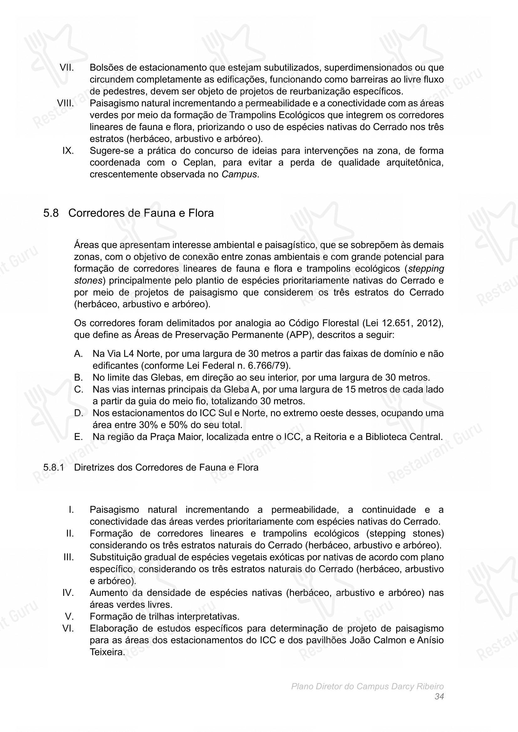 Restaurante Universitário - RU ISM GOMES DE MATTOS em Brasília - Крафт меню