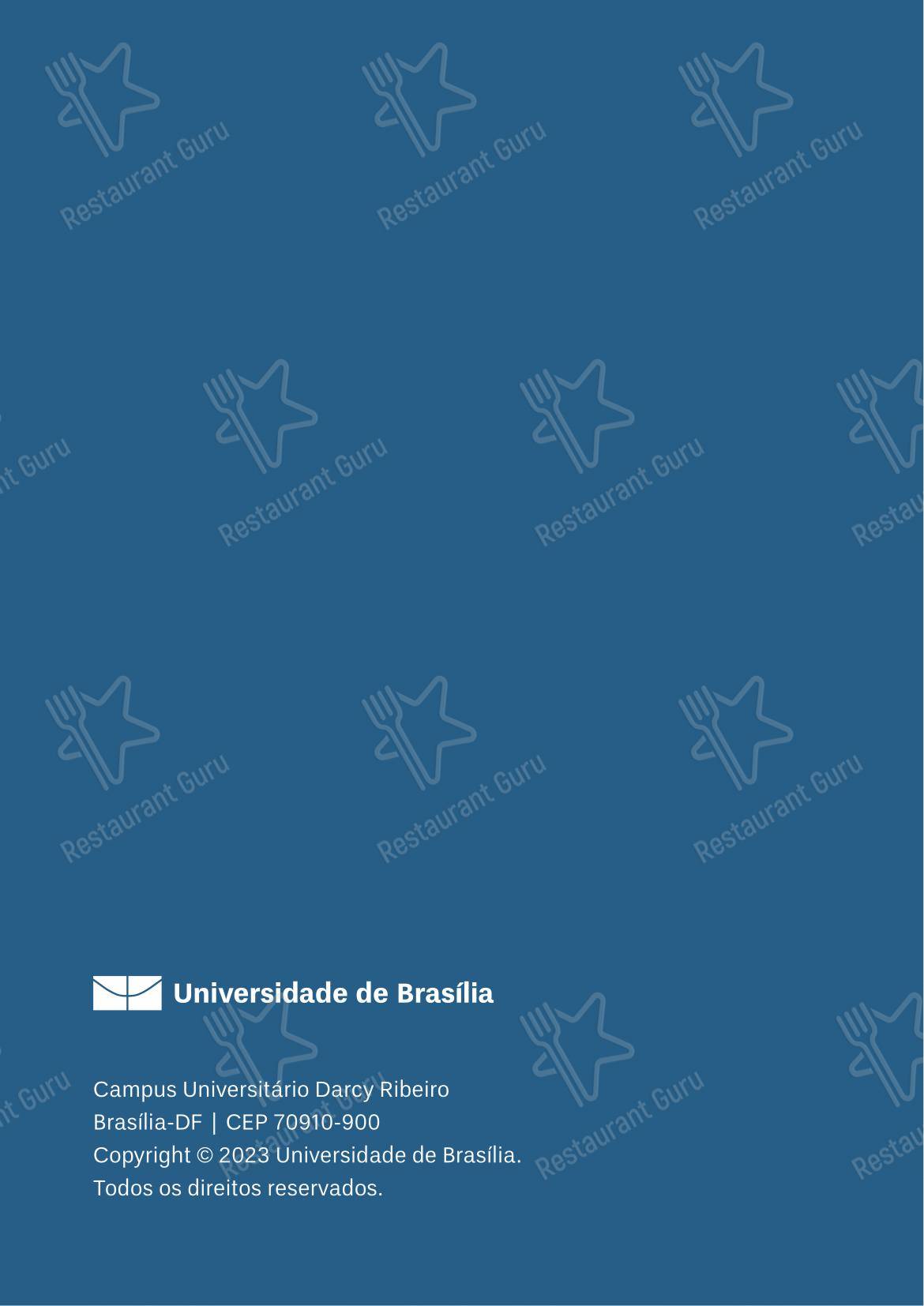 Restaurante Universitário - RU ISM GOMES DE MATTOS em Brasília - Детское