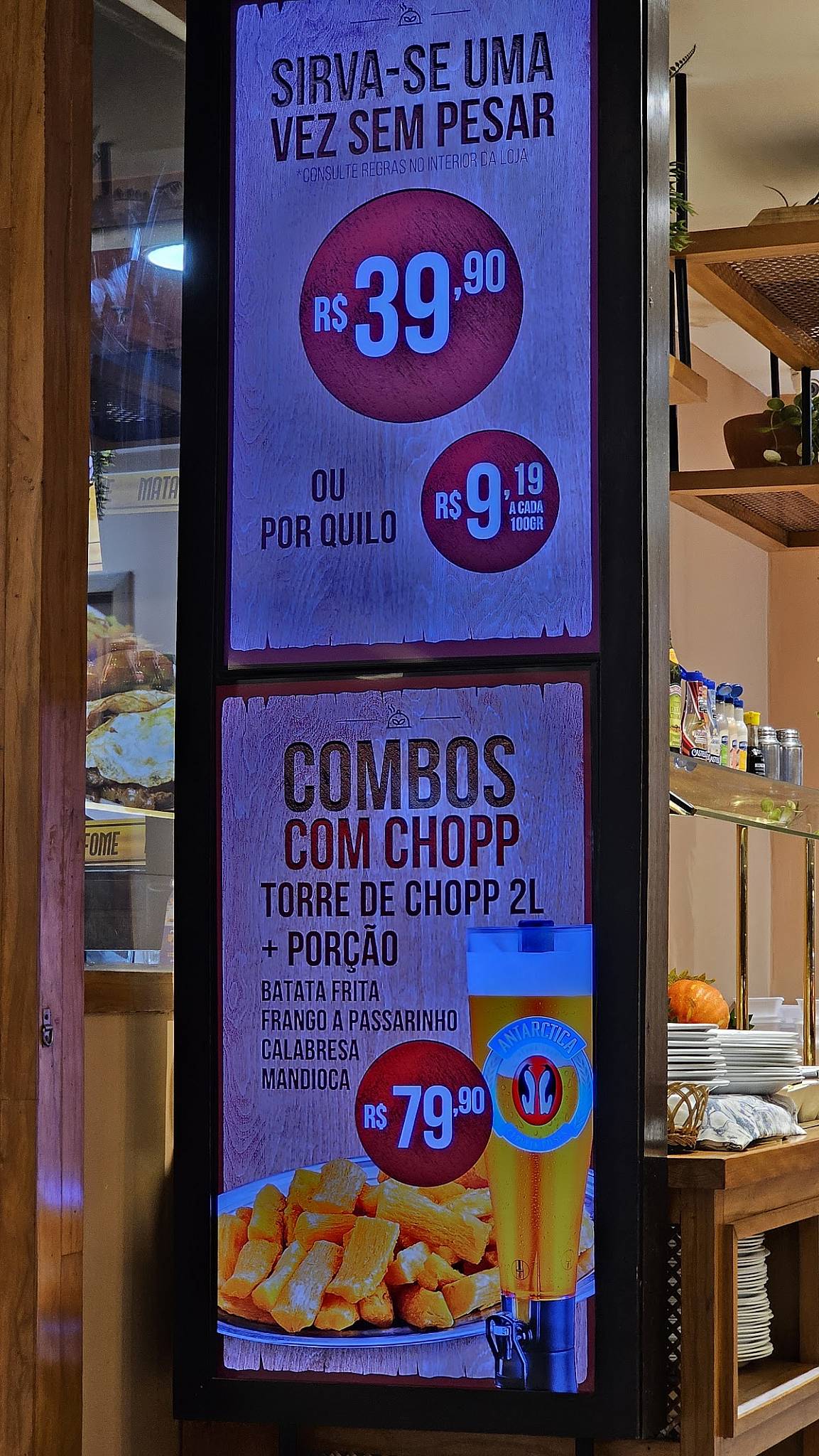 Divino Fogão cardápio