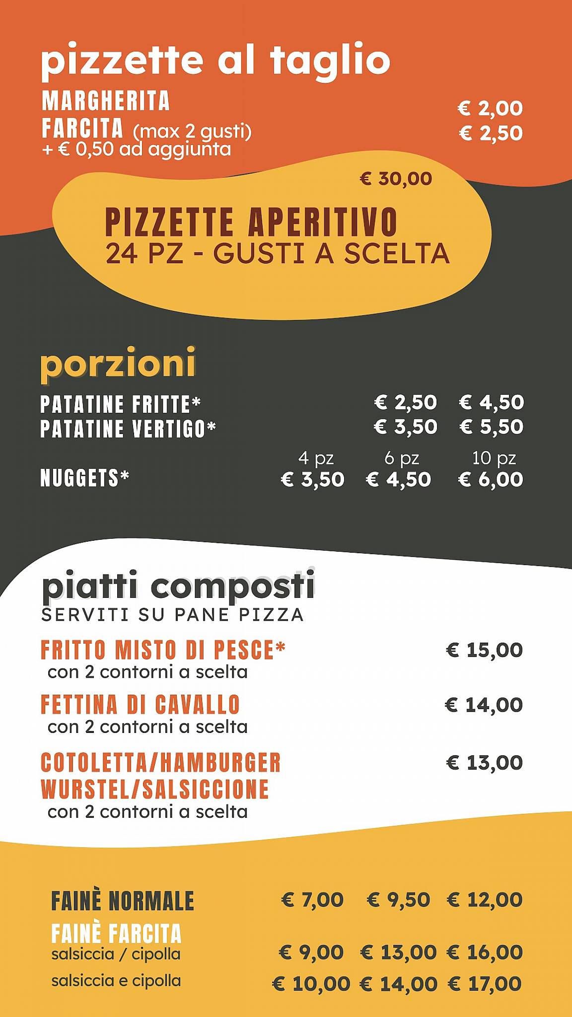 Menu di Ricky & Marty 
