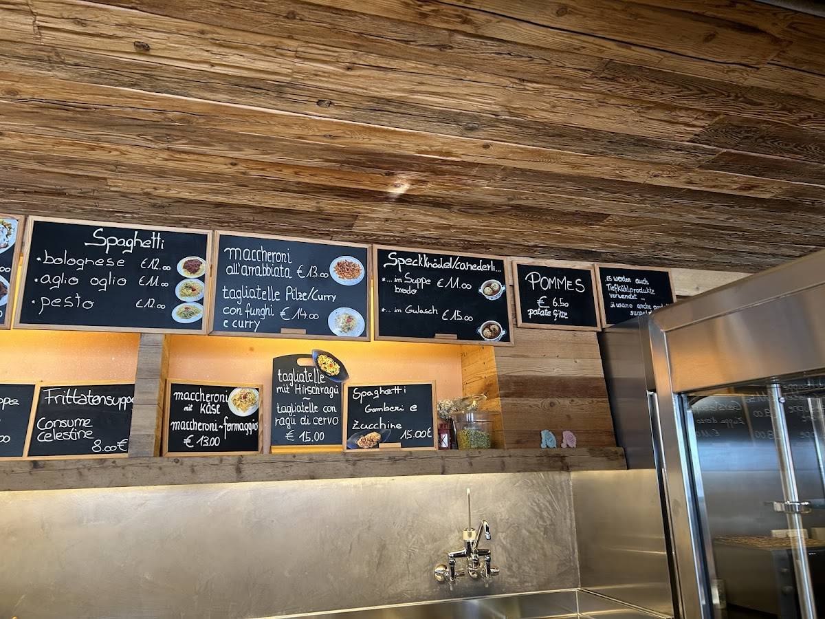 Menu di Skihütte Marchner 
