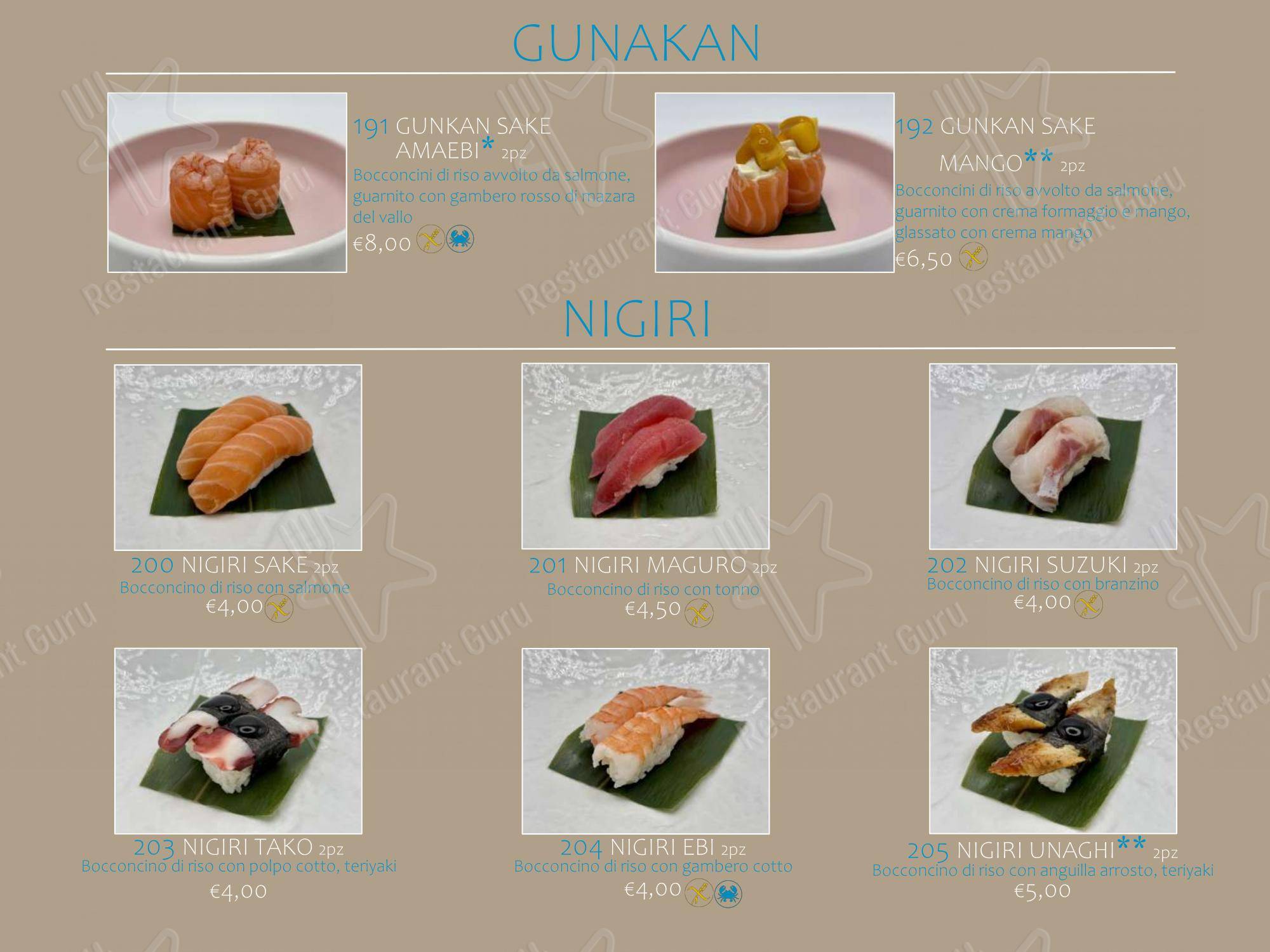 Ristorante Asia in Jesi - Menu