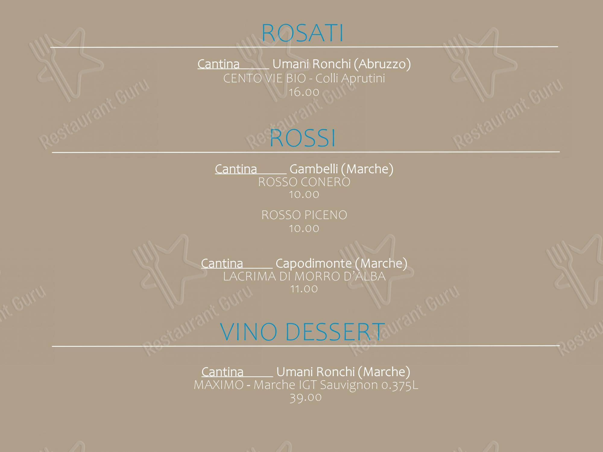 Menu per Ristorante Asia ristorante