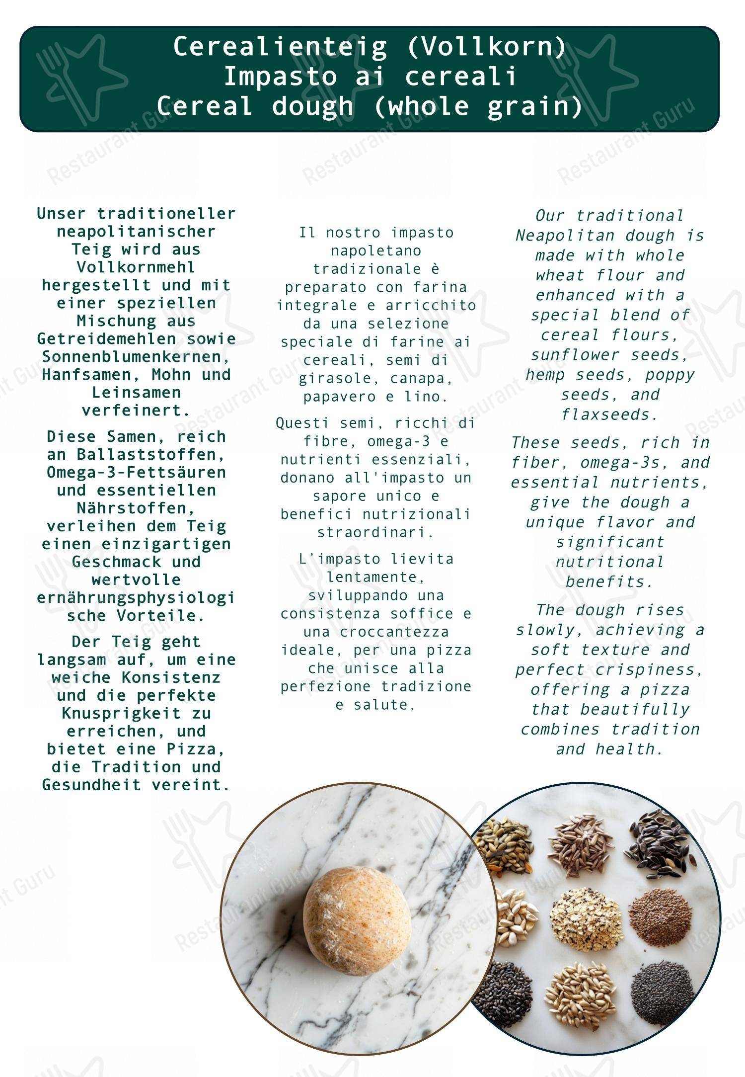 Menu bar per Ristorante Cafè Flora Alpin Roof in Fie allo Sciliar