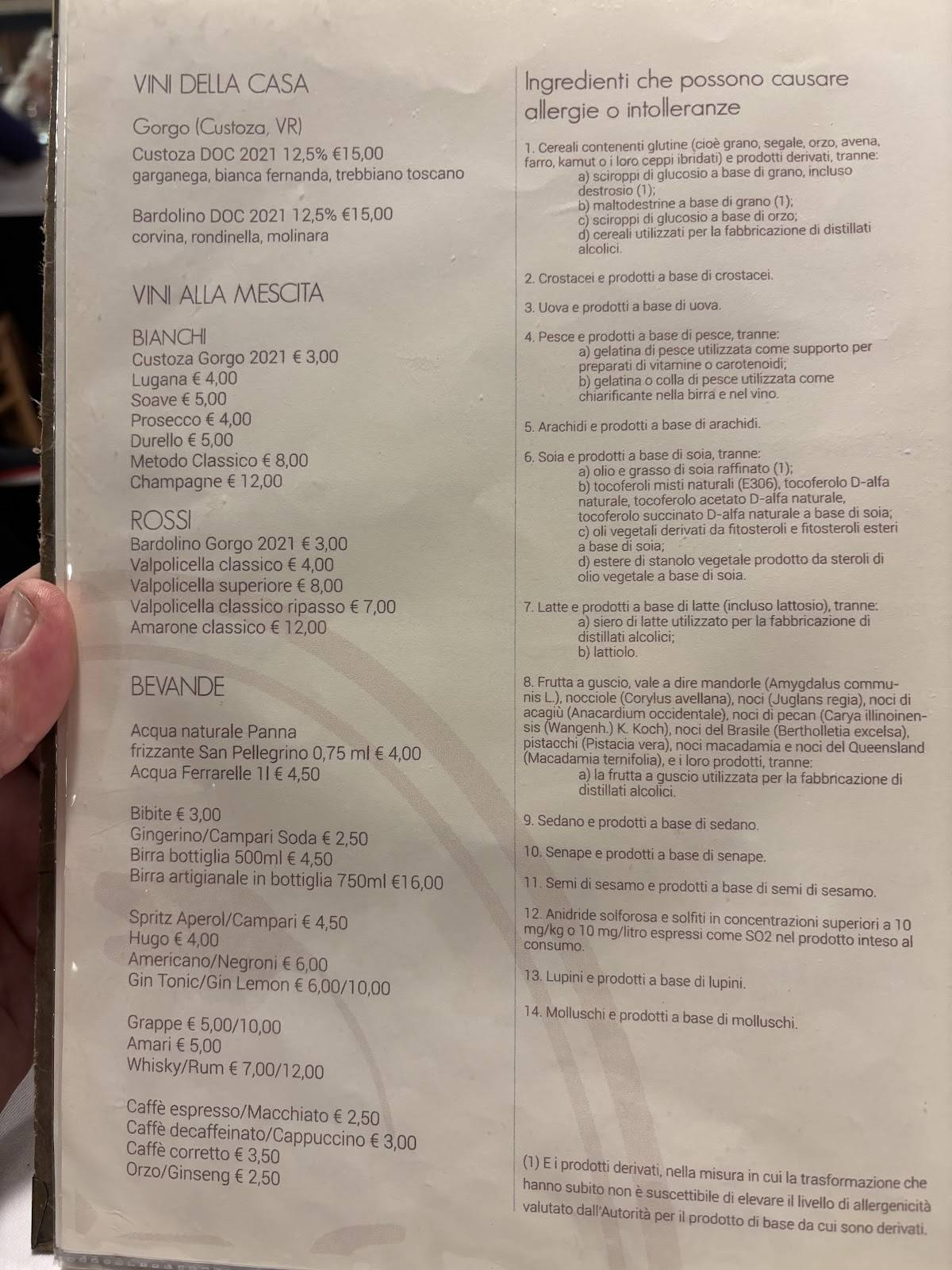 Menu di Ristorante Cavour | specialità bolliti 