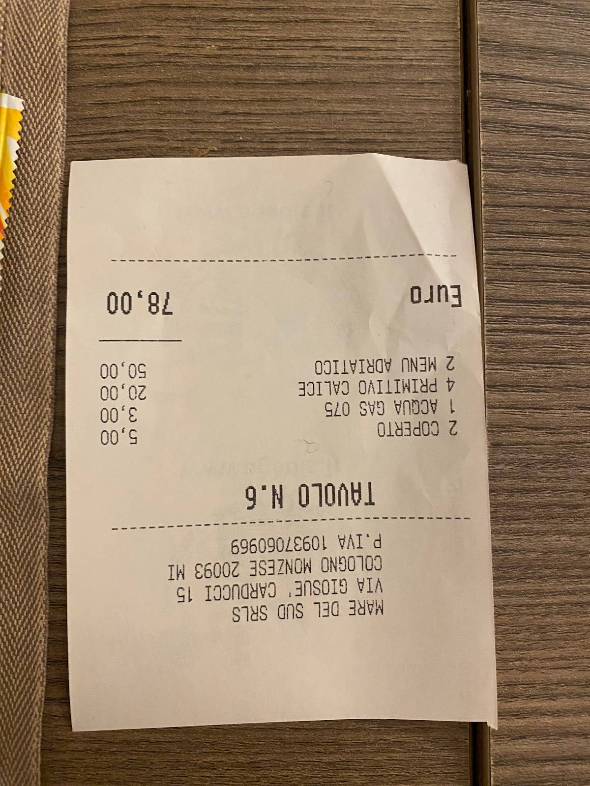Menu di Ristorante Ciak Si Mangia 