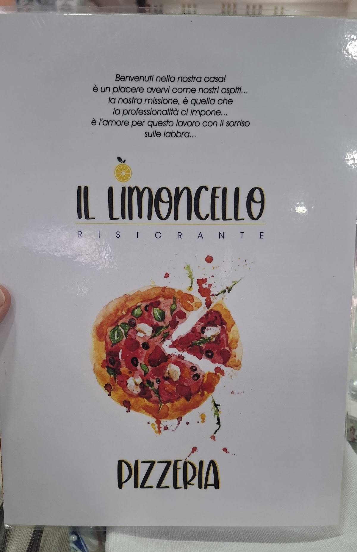 Menu di Ristorante Il Limoncello 
