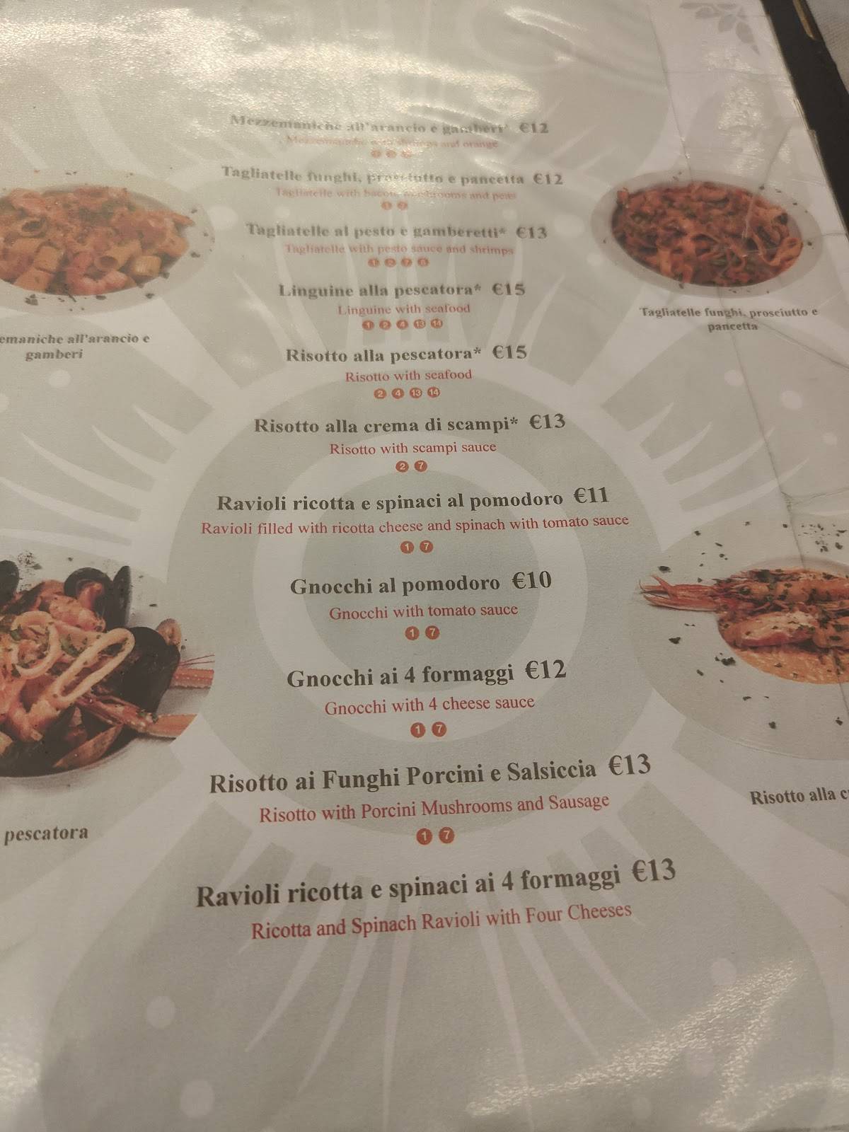 Menu di Julie's 