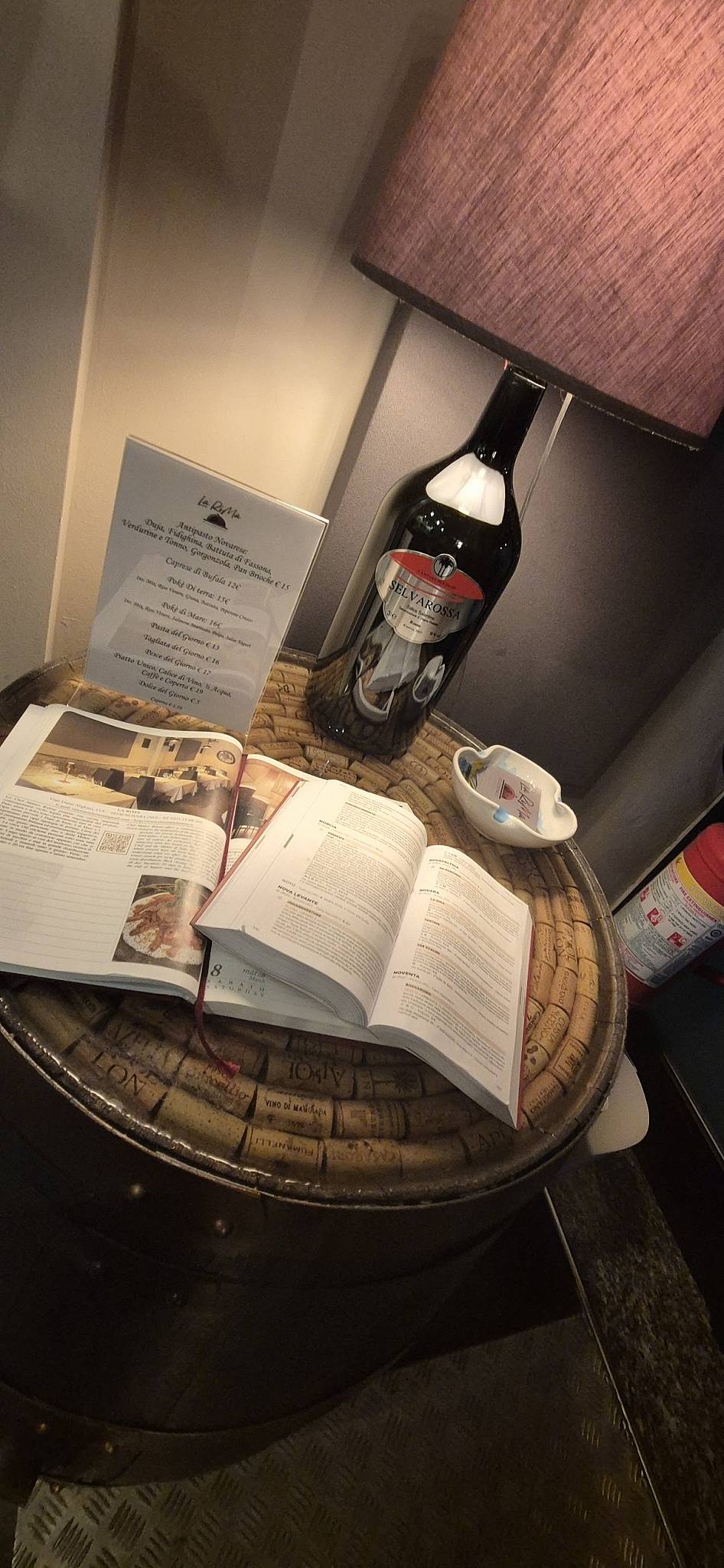 Menu di Ristorante La Rima 