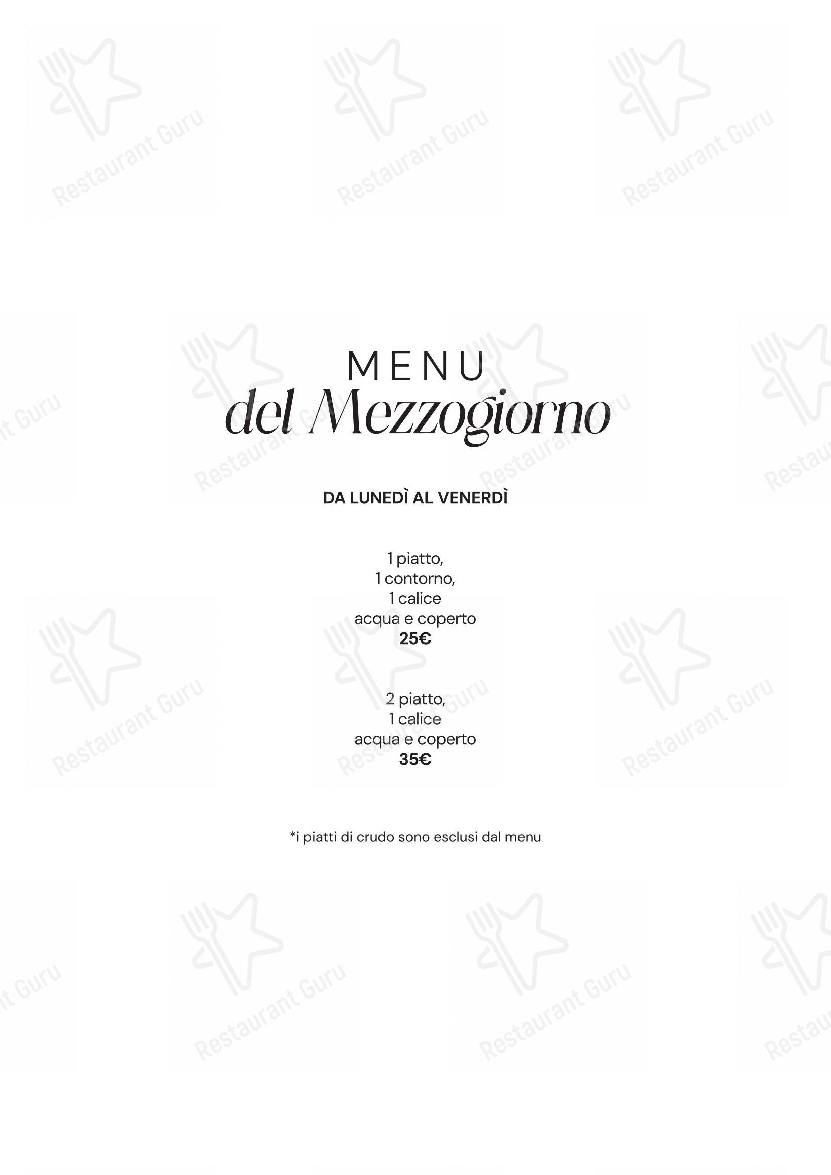 Menu per Ristorante Le Querce pizzeria