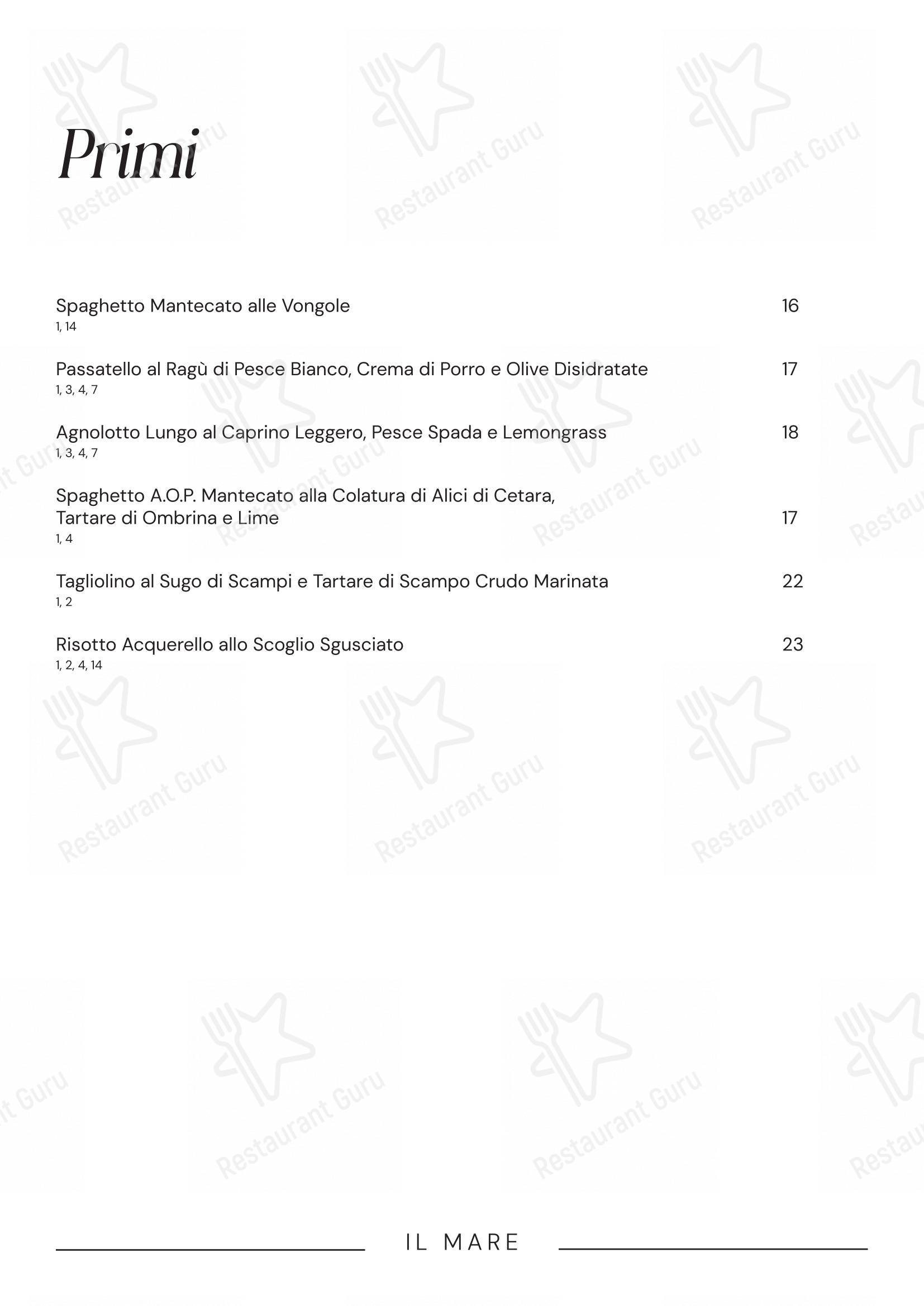 Menu per Ristorante Le Querce in Forli