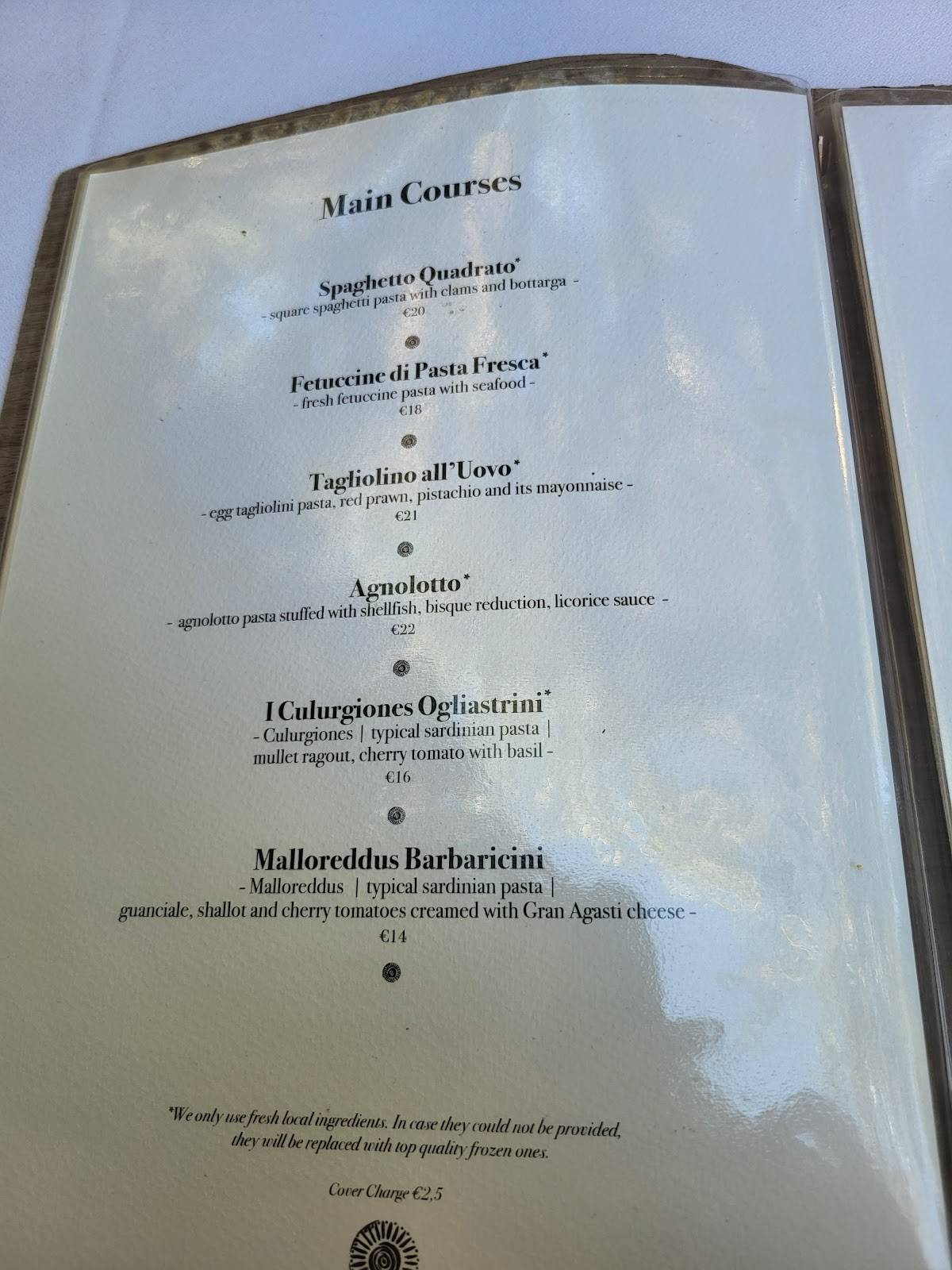 Menu di Mama'S Restaurant 