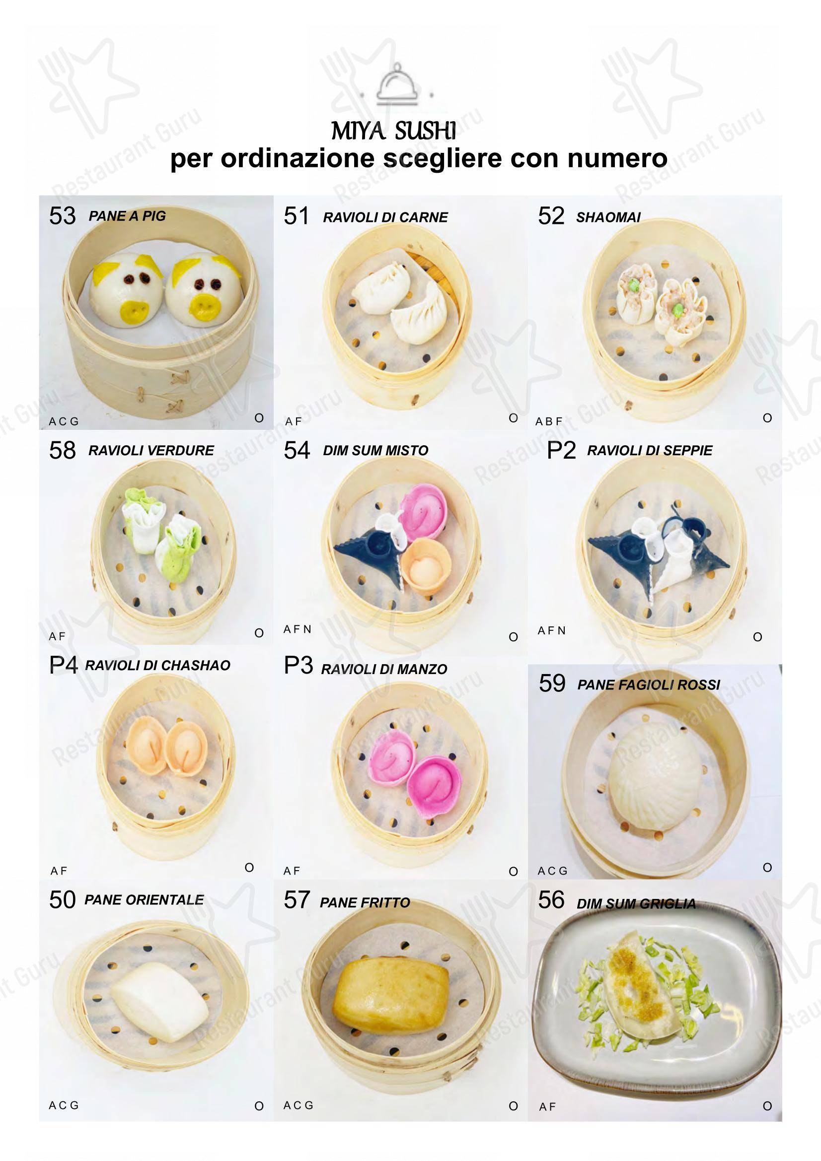 Menu di Ristorante Miya Sushi - Детское