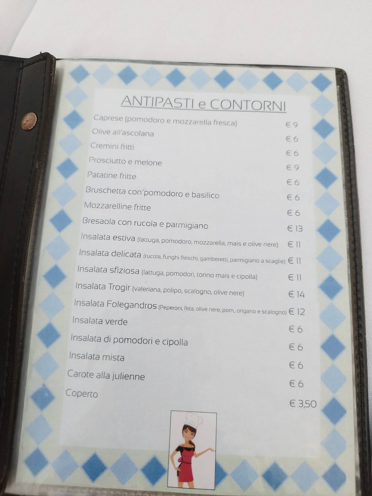 Menu di Ristorante Pizzeria Il Galeone 