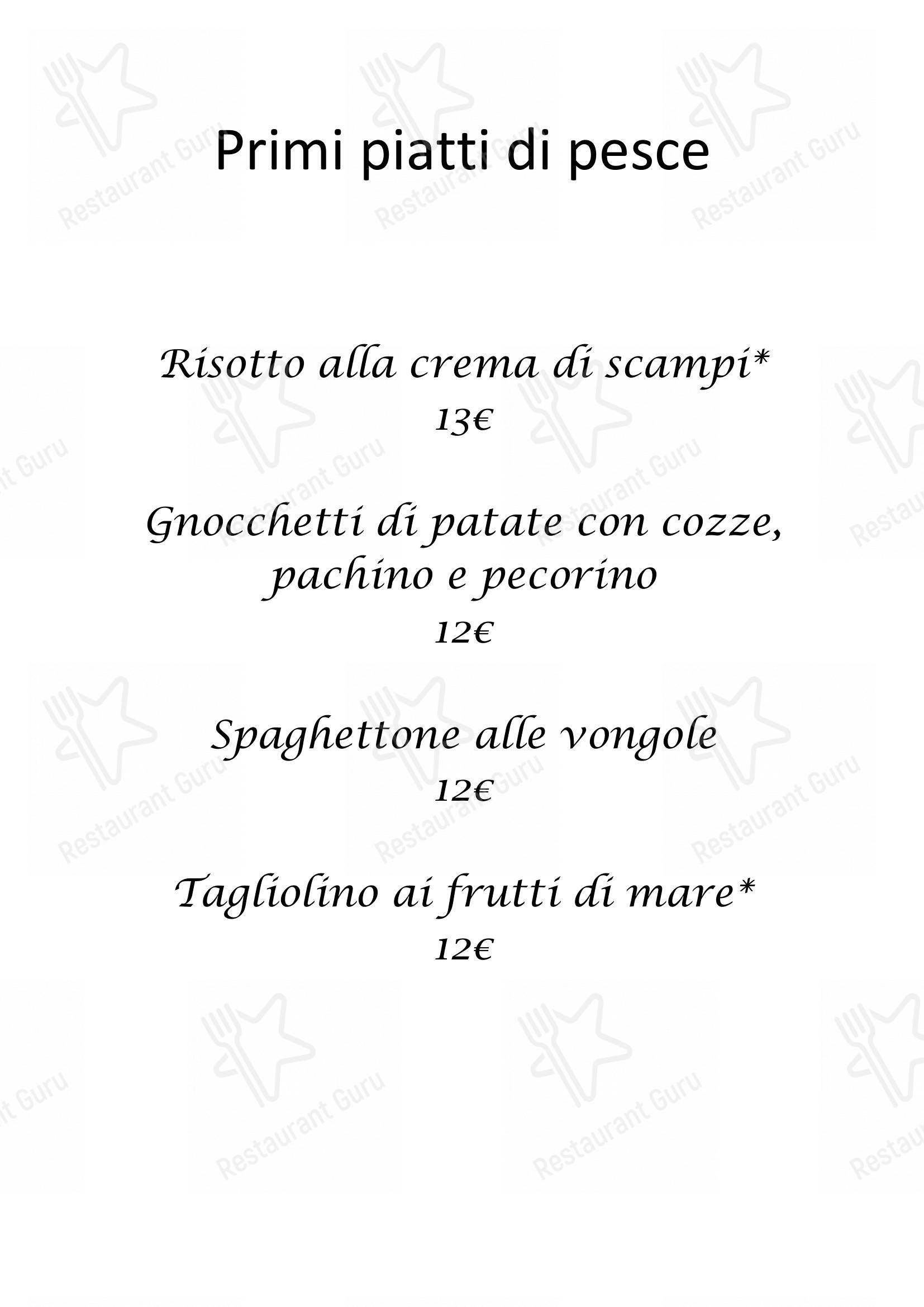 Menu per Ristorante 