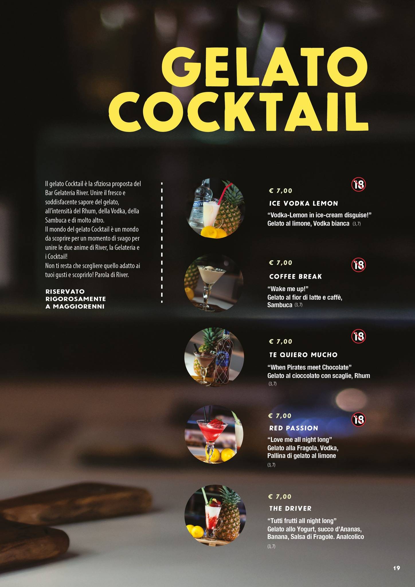Menu di River 