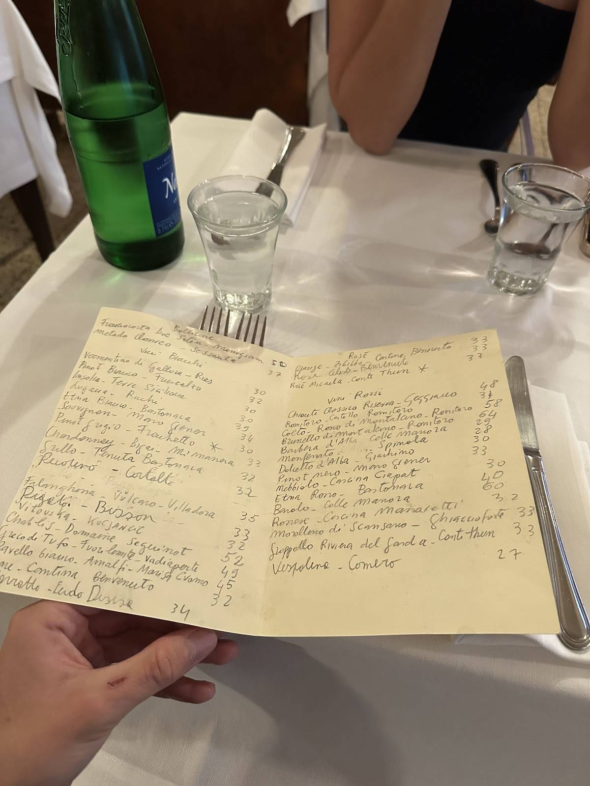 Menu di Rocco Ristorante 
