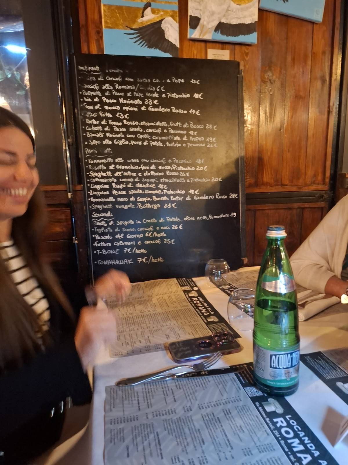 Menu di Locanda Alla Romana 