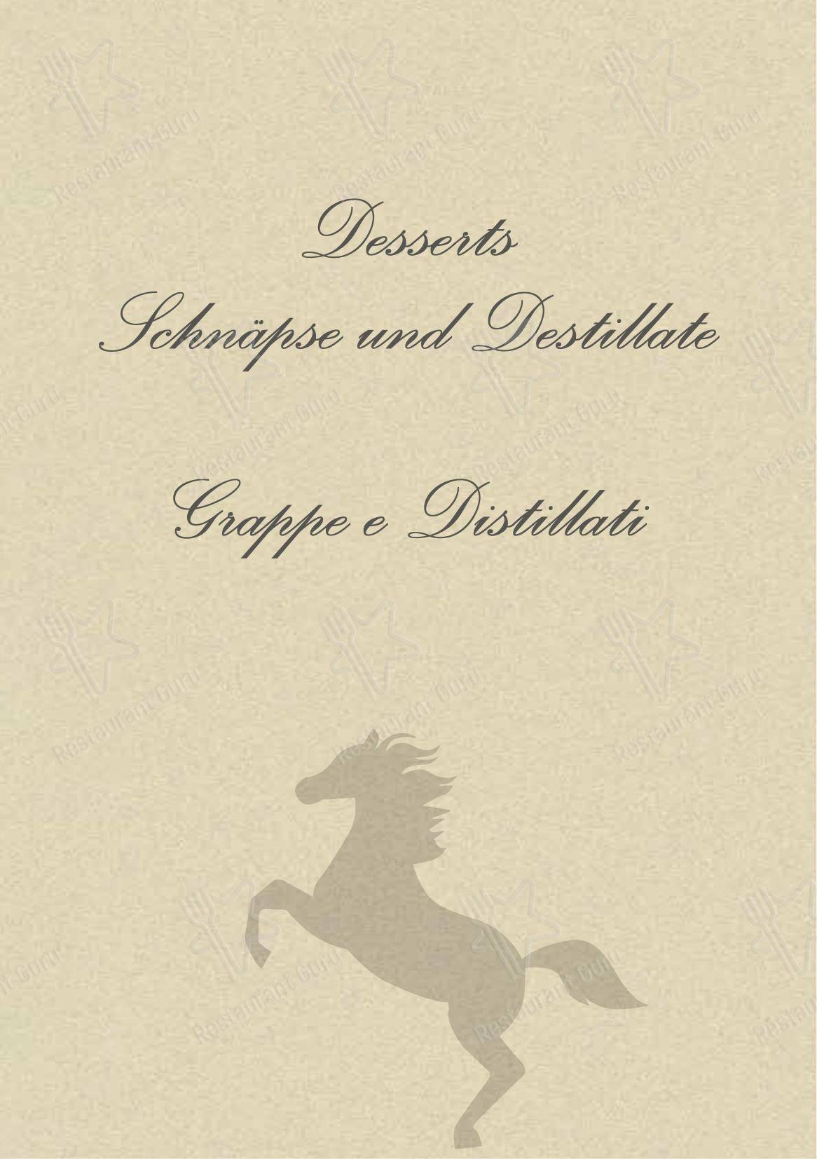 菜单 per Rössl bianco in Merano