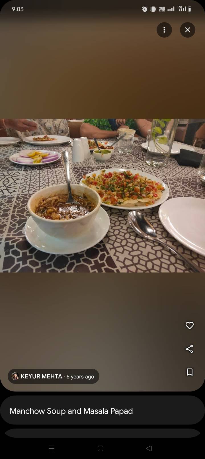 Royal Dine Pal RTO Restaurant Banquet menu