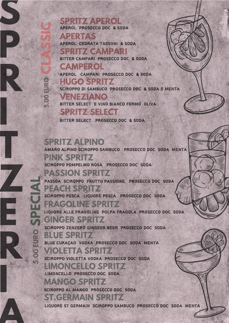 Menu di SALOTTO AMOR food&drink 