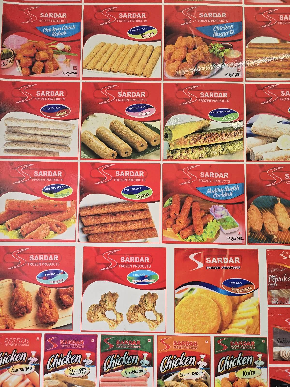 SARDAR EXPRESS menu