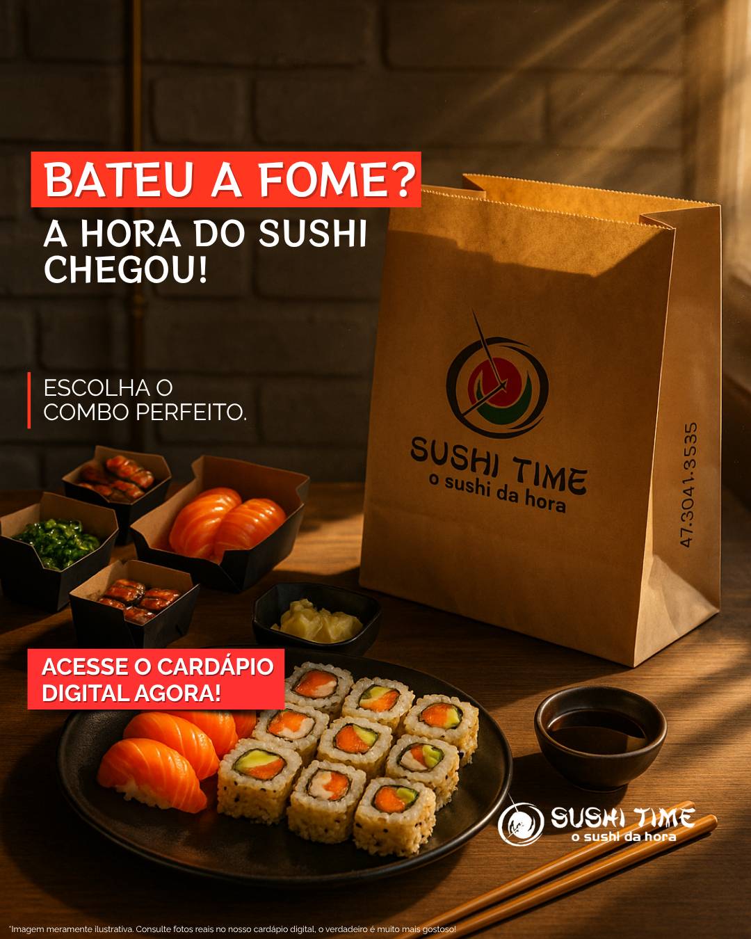 SUSHI HAUS cardápio