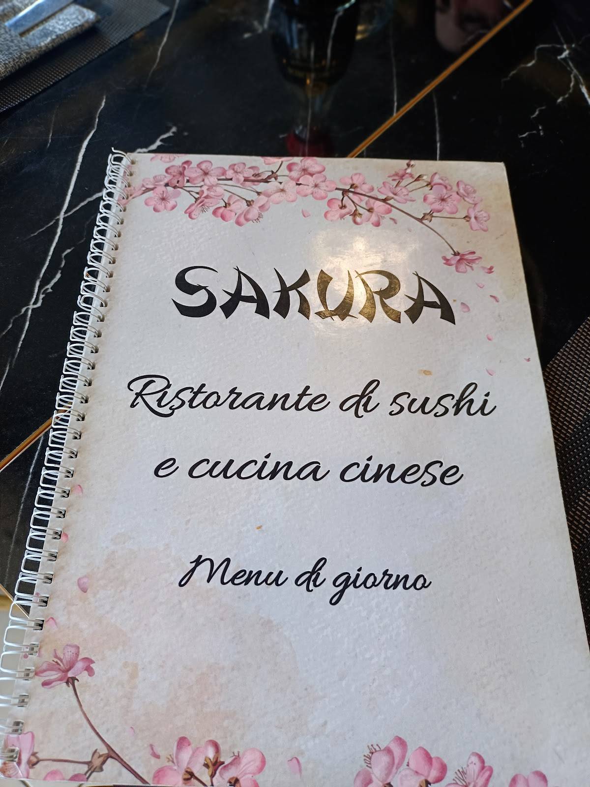 Menu di Sakura 
