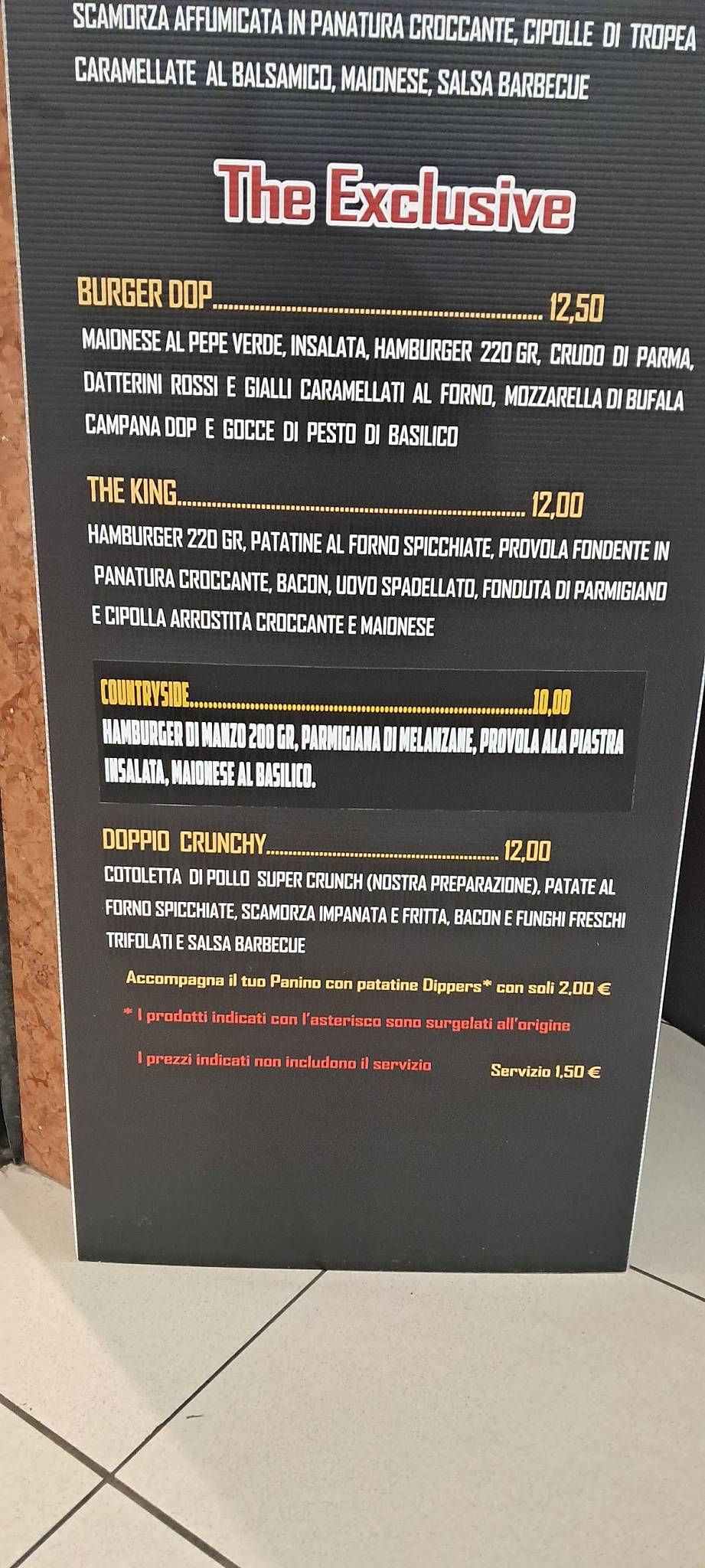 Menu di SaleOlio 