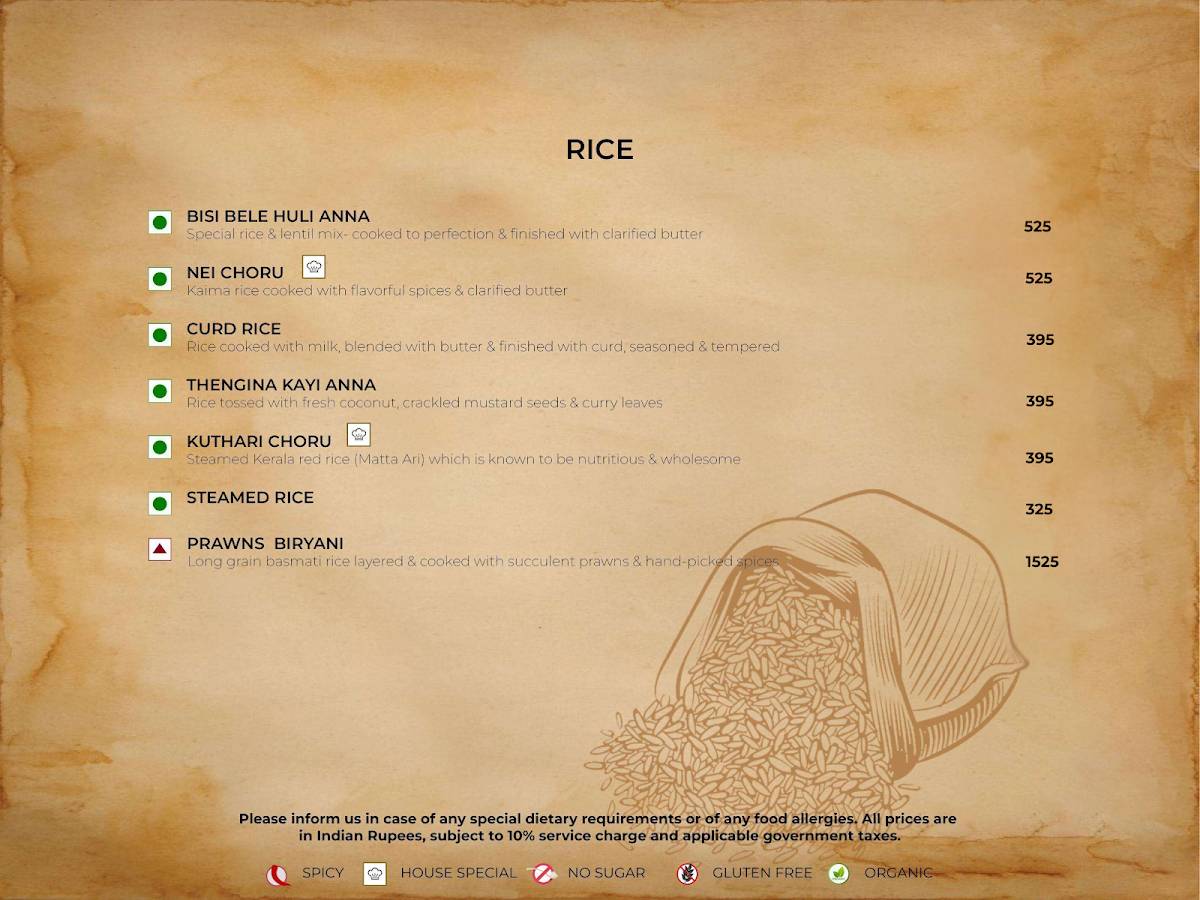 Sana-di-ge Delhi - Seafood Restaurant menu