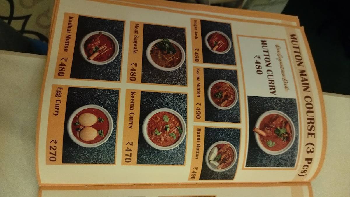 Sandoz Restaurant - Dbg Road, Karol Bagh menu