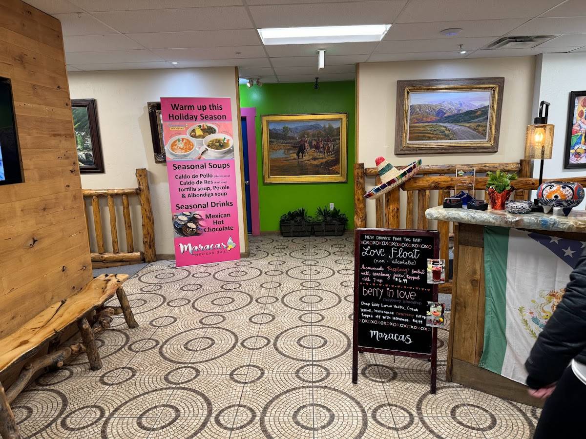 Menu at Maracas Mexican Grill restaurant, Santaquin