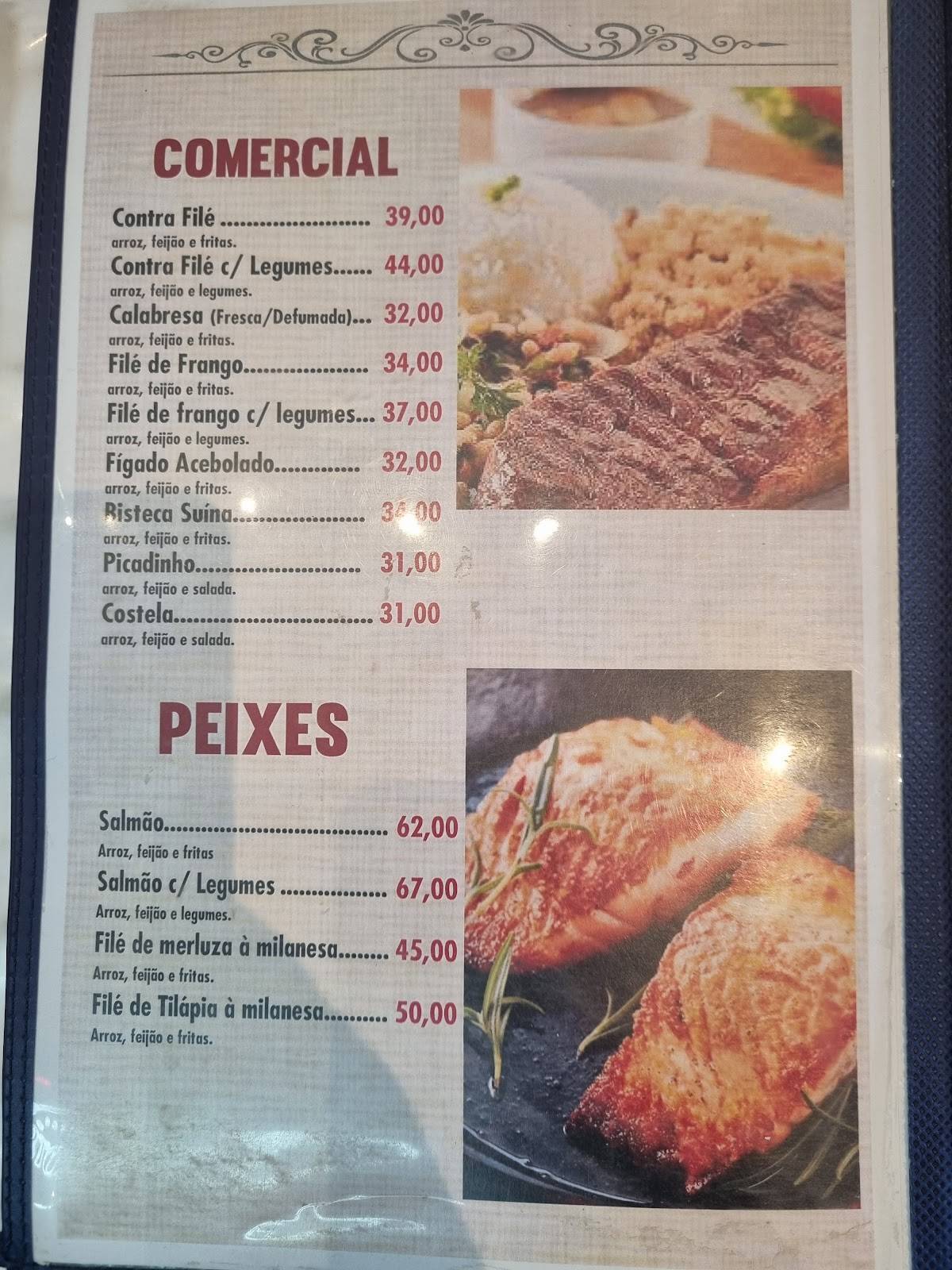 Boteco Garotinha cardápio