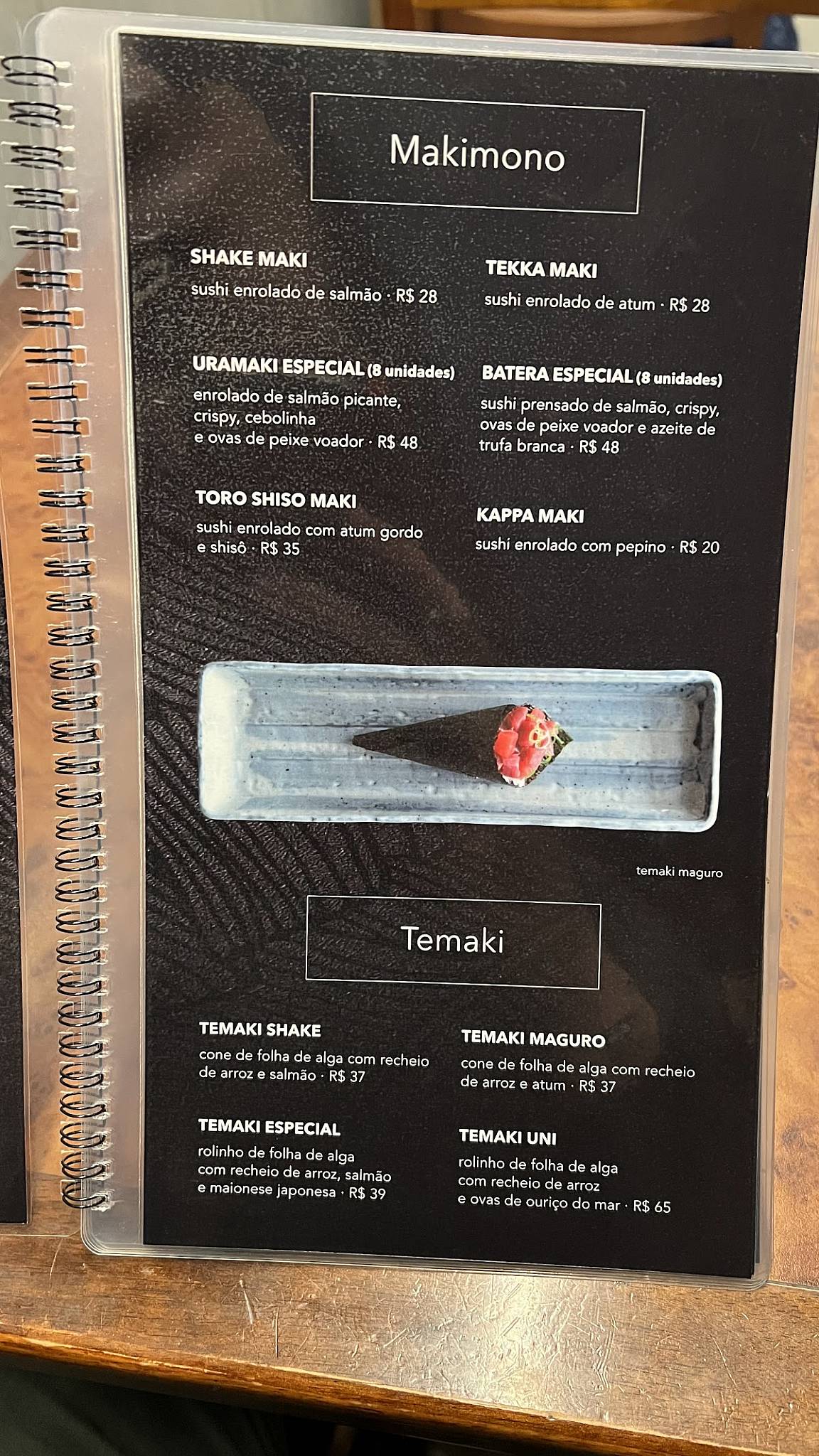 Imai Izakaya cardápio